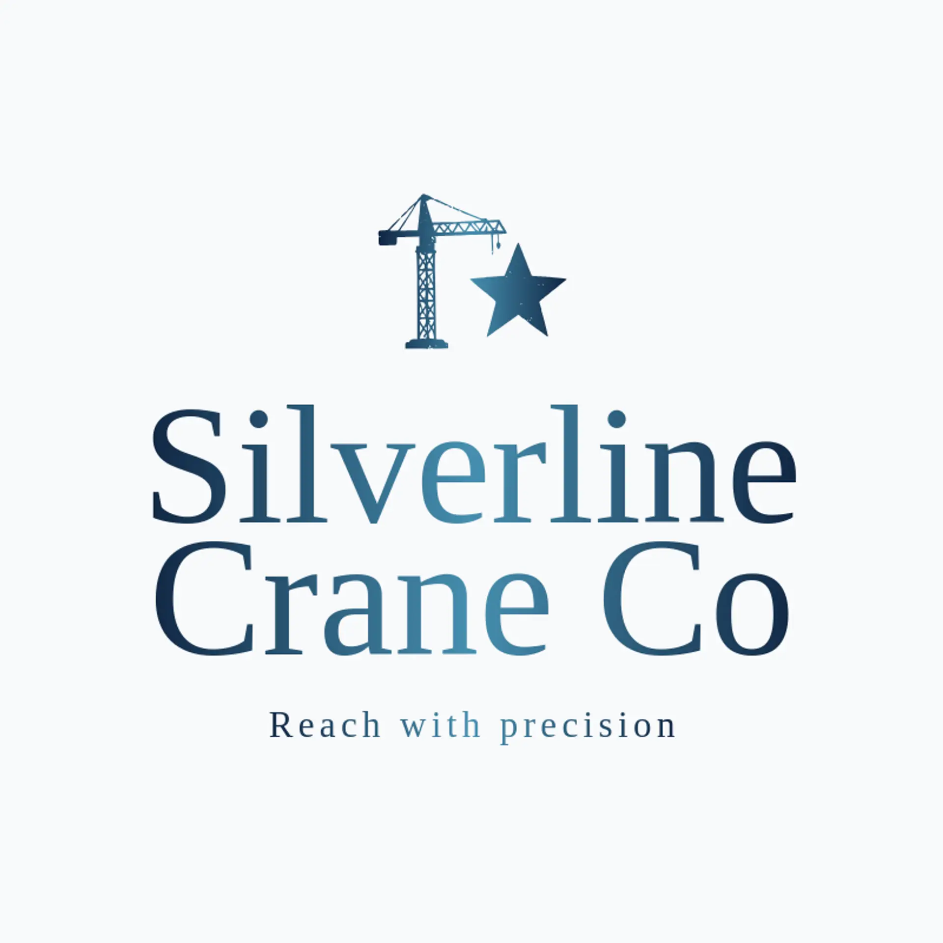Silverline Crane Co logo for crane
