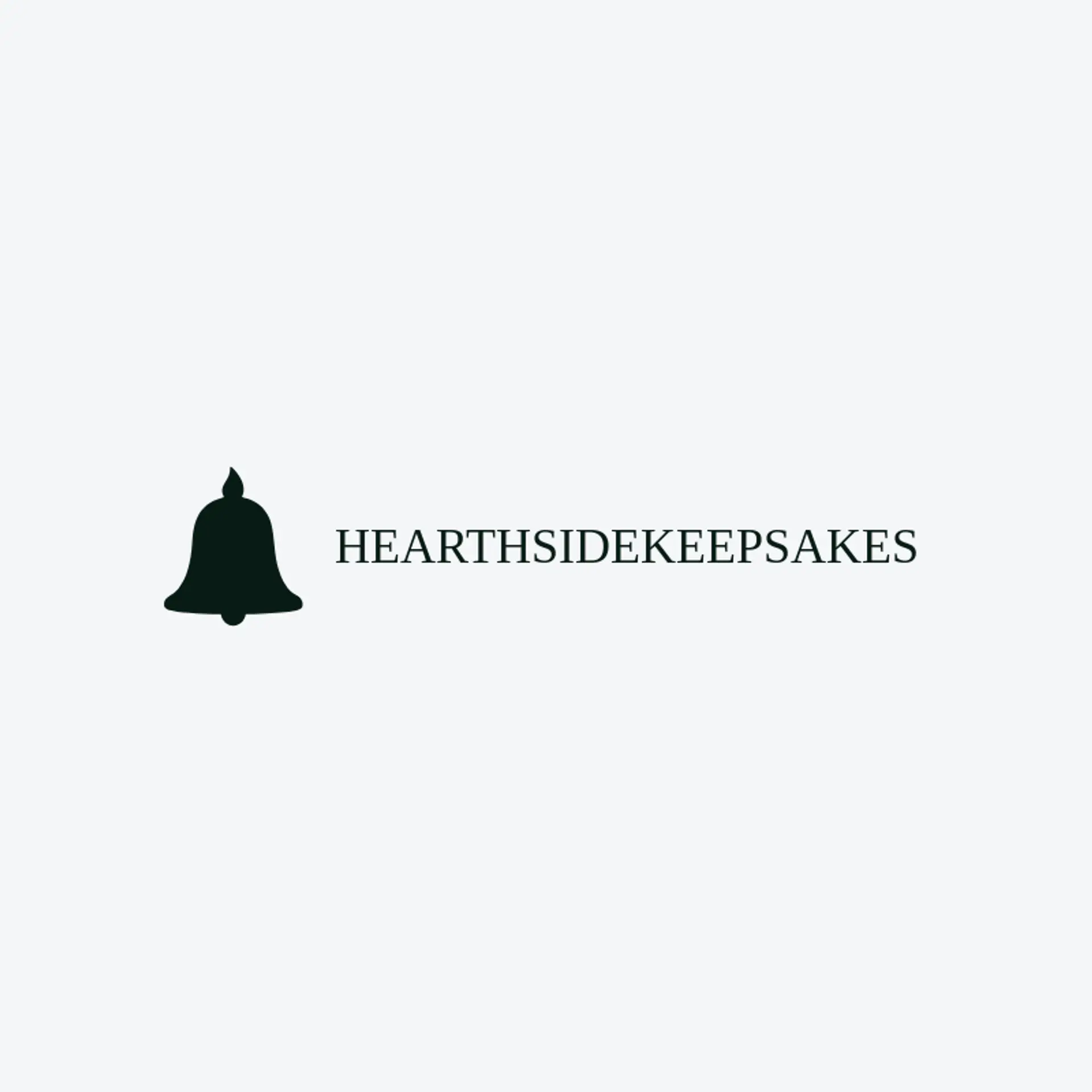 Hearthside Keepsakes logo for holiday