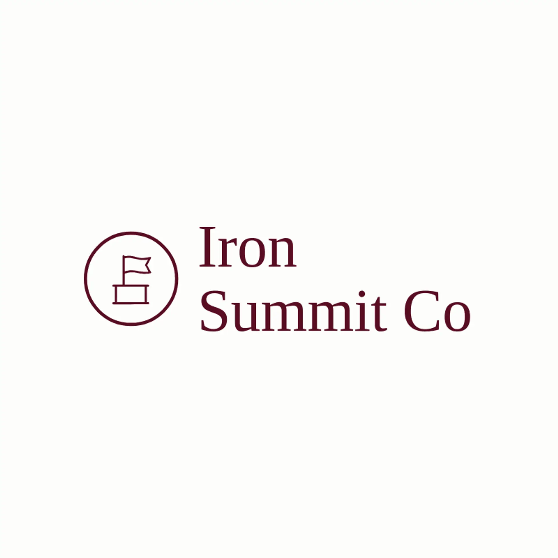 Iron Summit Co logo for iron