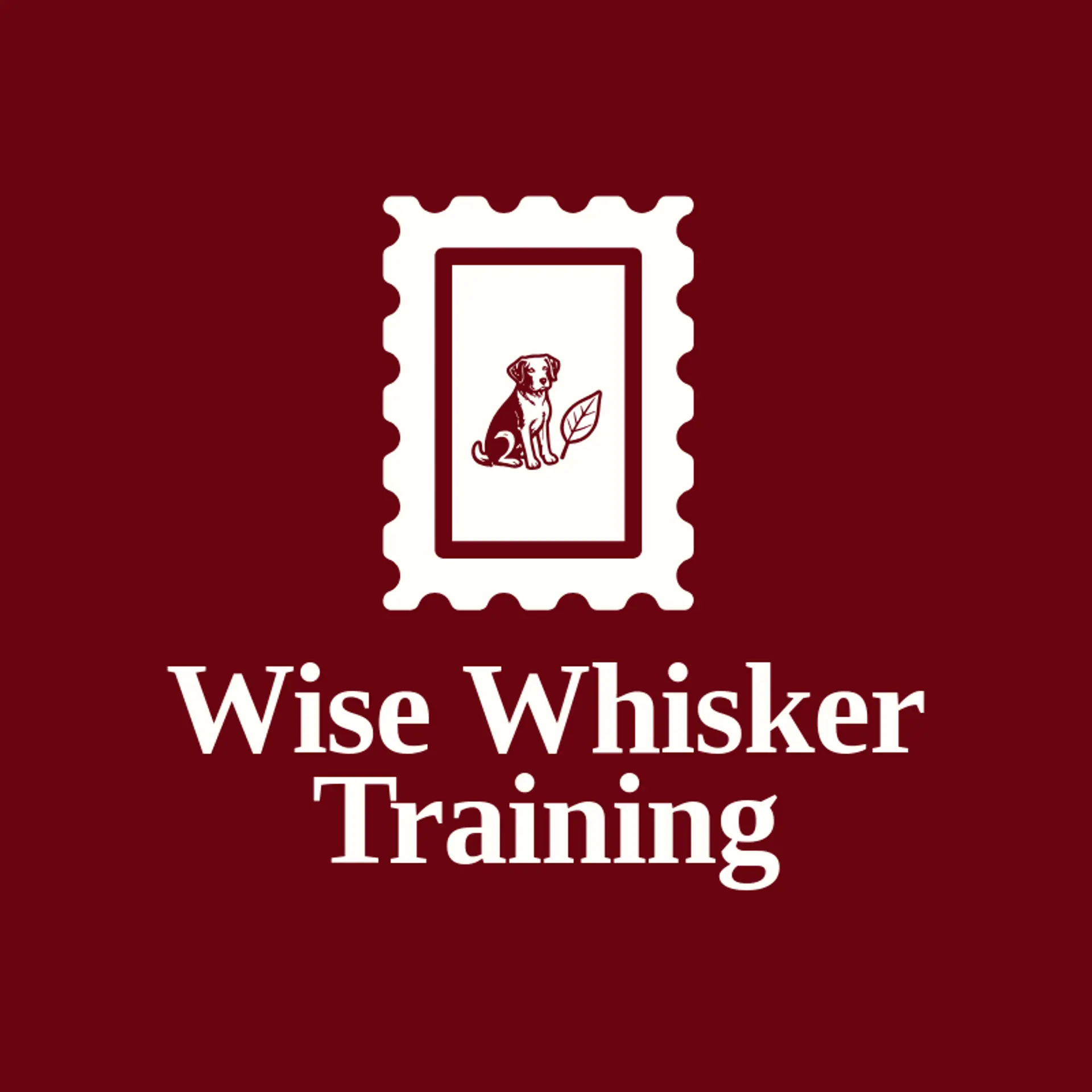 Wise Whisker Training logo for dog training
