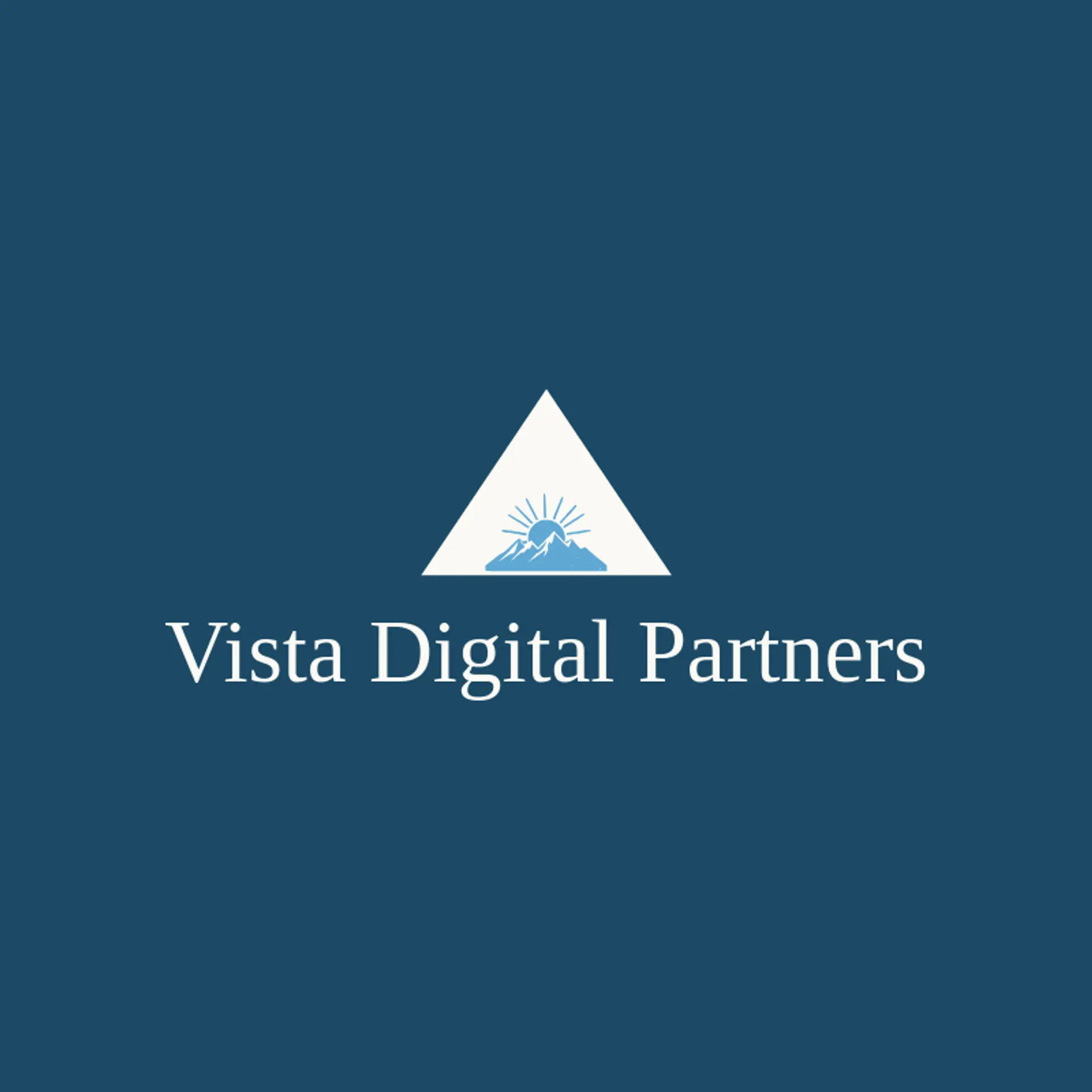 Vista Digital Partners logo for digital agency