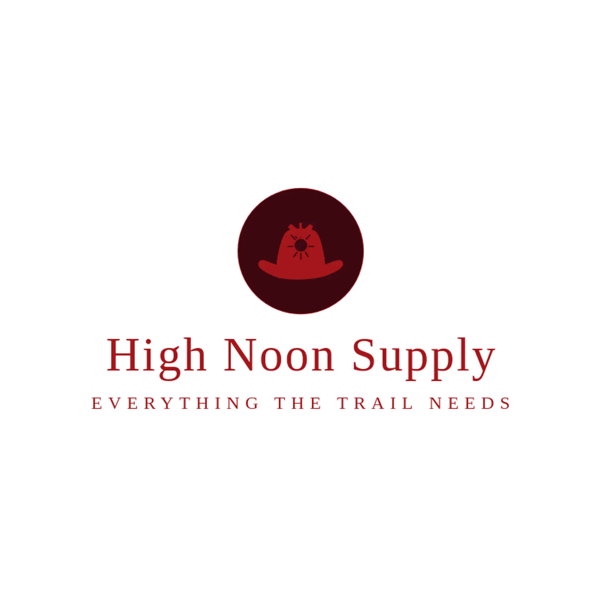 High Noon Supply logo for sheriff