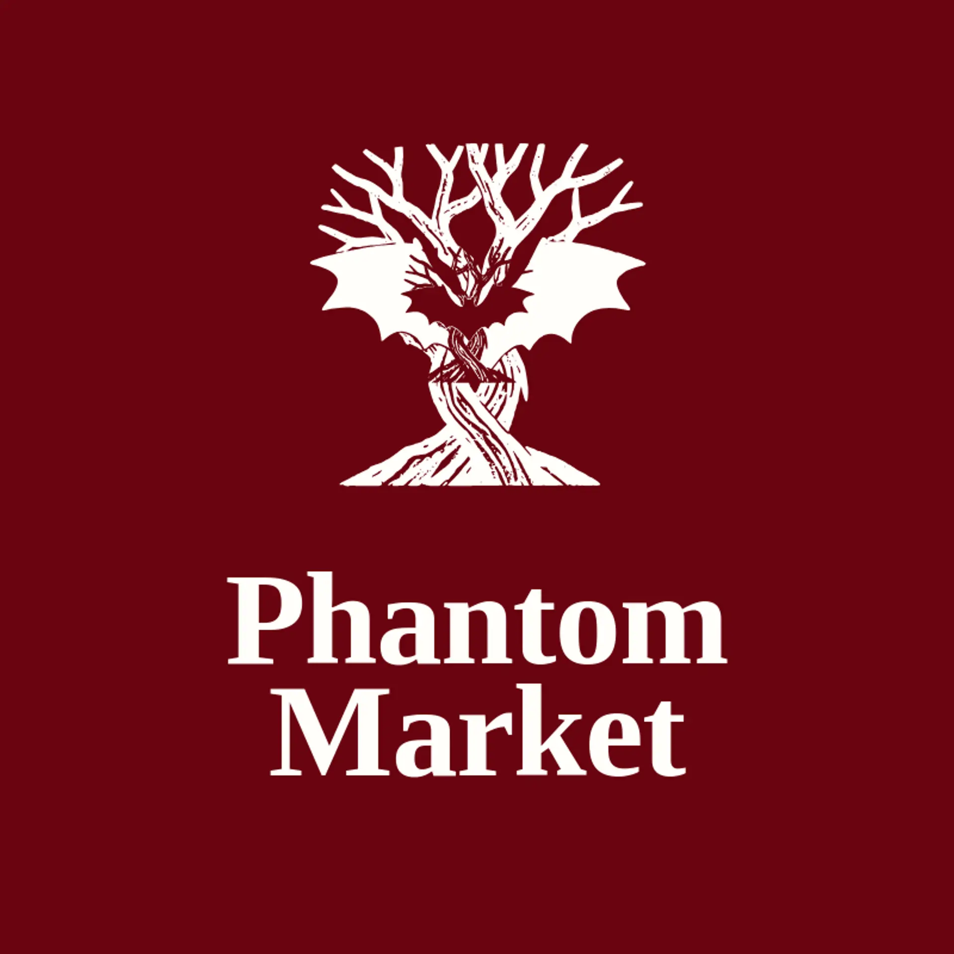 Phantom Market logo for horror