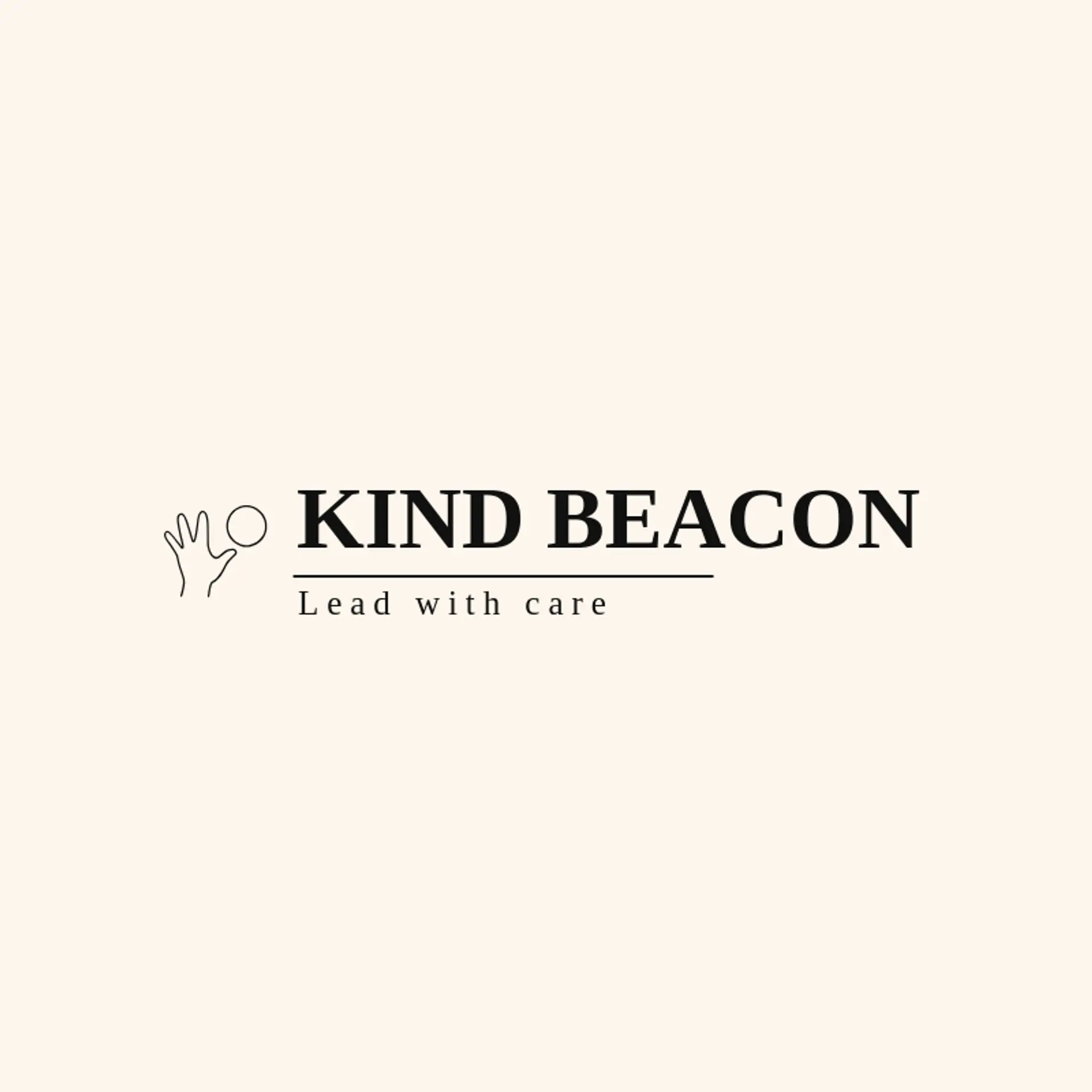 Kind Beacon logo for volunteer