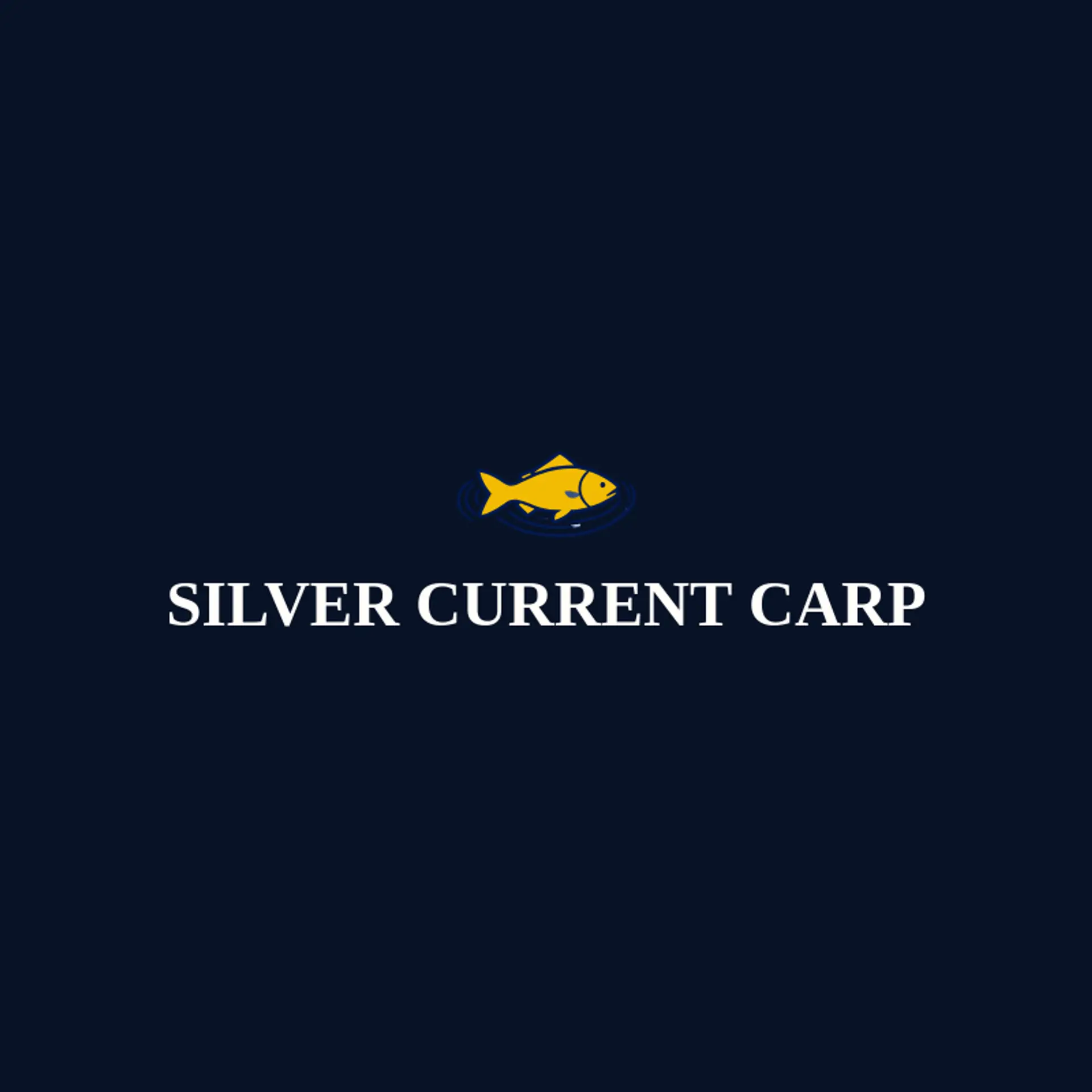 Silver Current Carp logo for carp