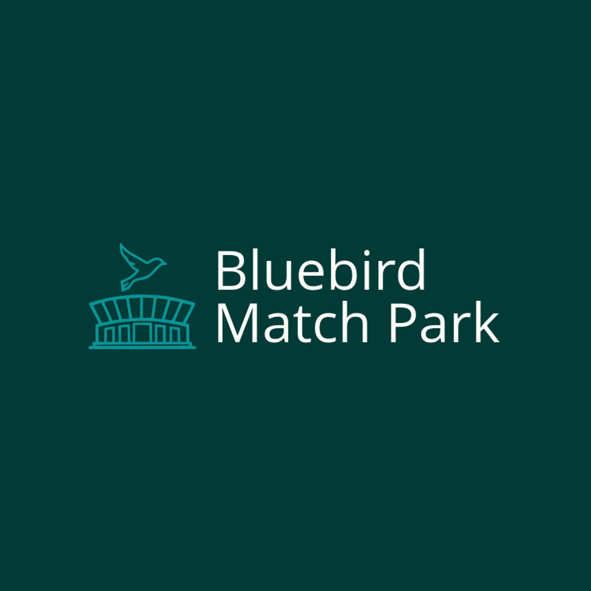 Bluebird Match Park logo for stadium