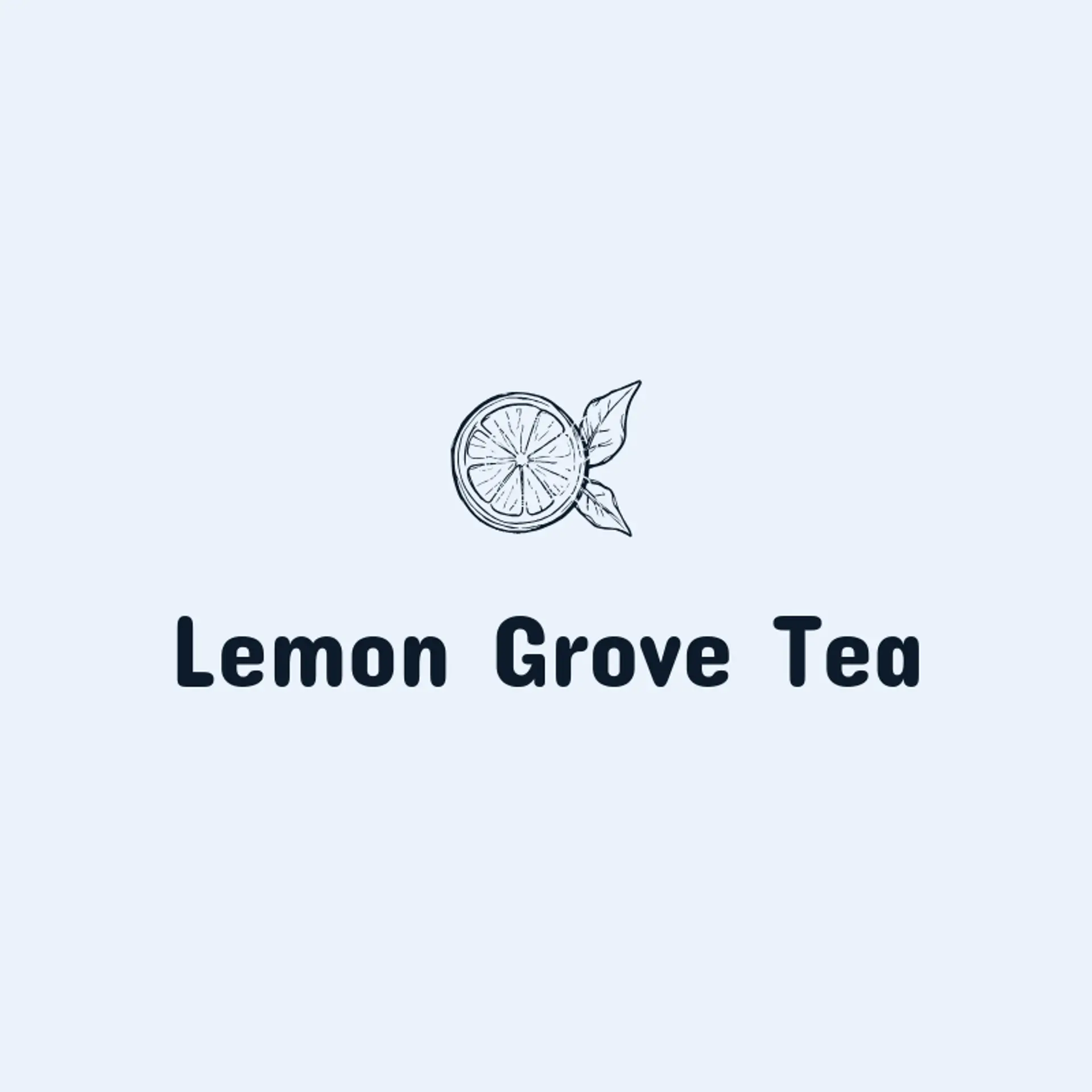 Lemon Grove Tea logo for tea shop