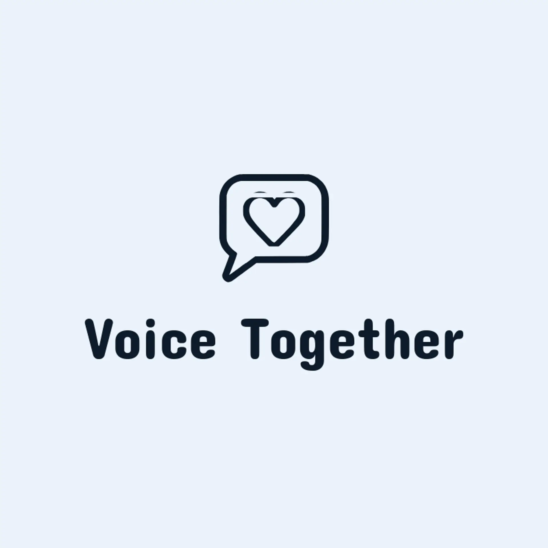 Voice Together logo for community