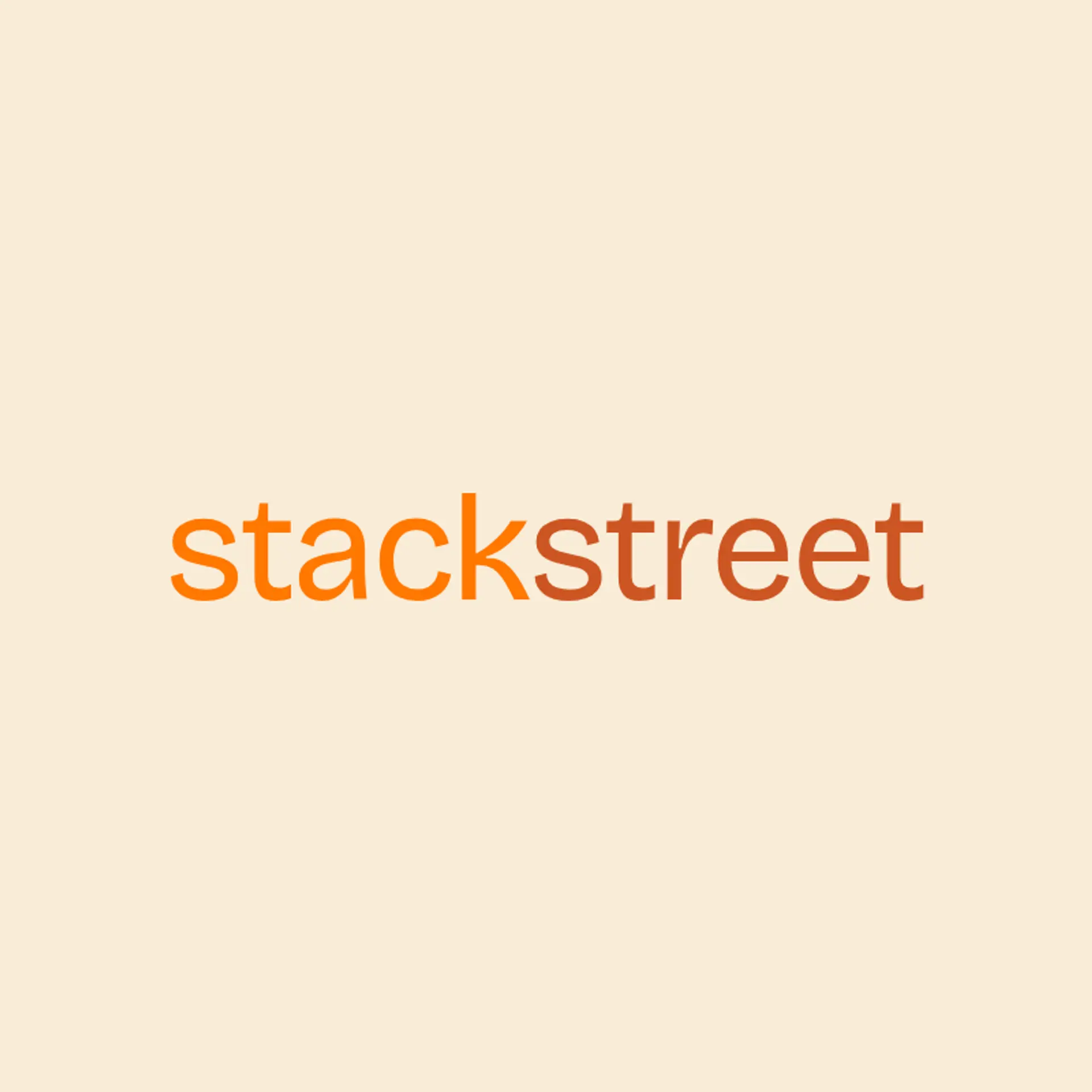Stack Street logo for burger restaurant