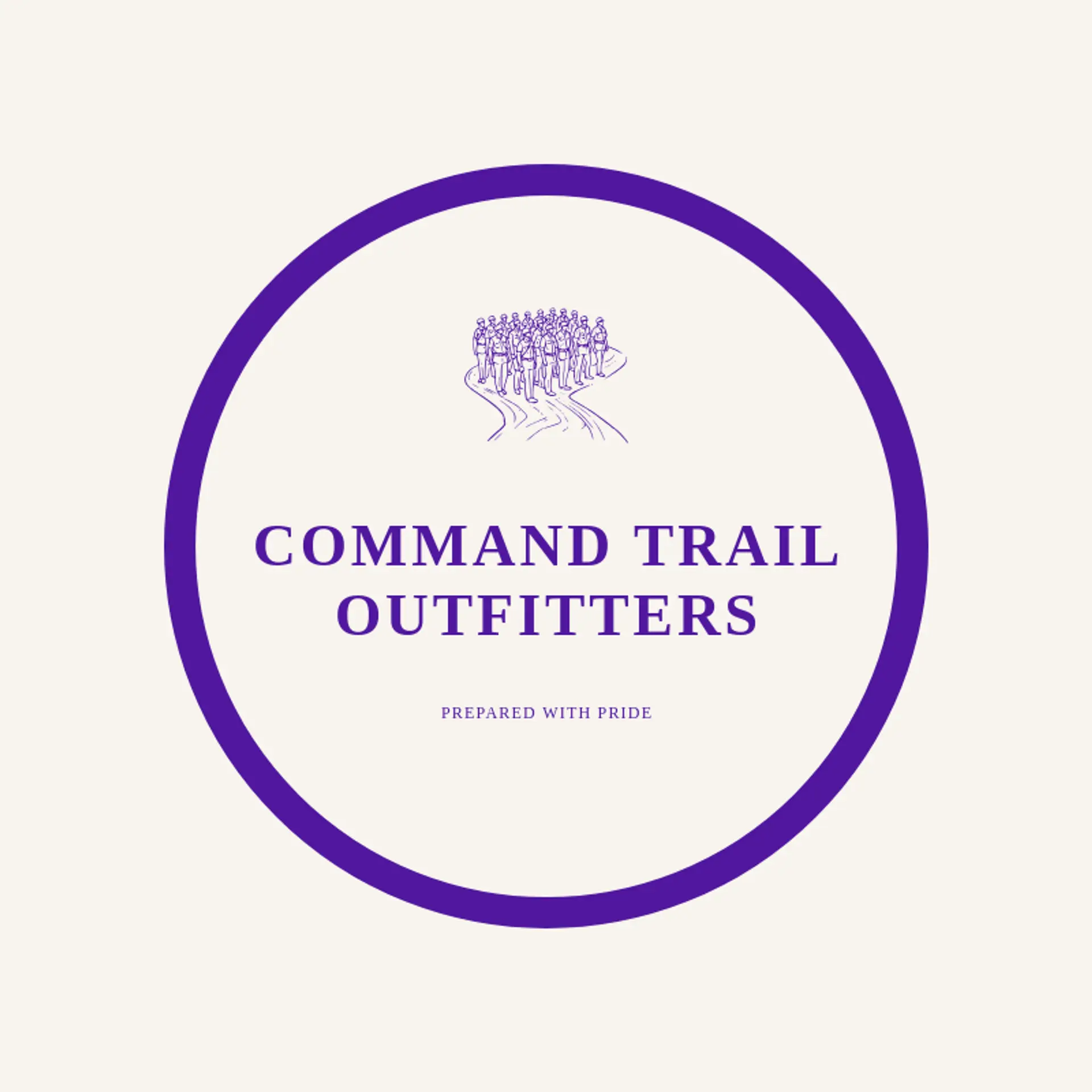 Command Trail Outfitters logo for army