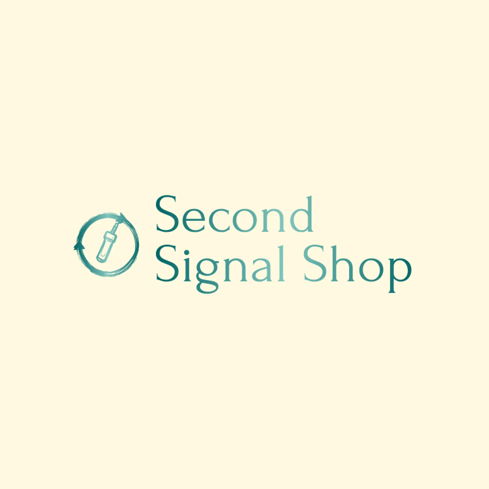 Second Signal Shop logo for mobile shop
