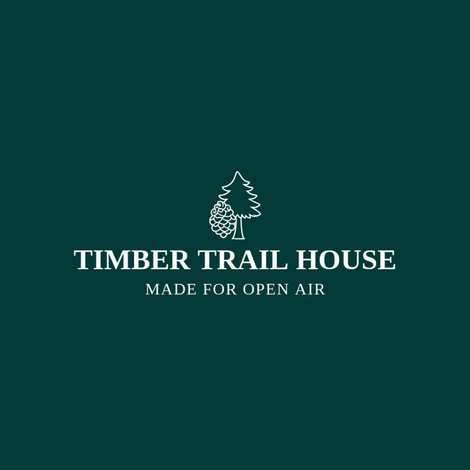 Timber Trail House logo for pine tree