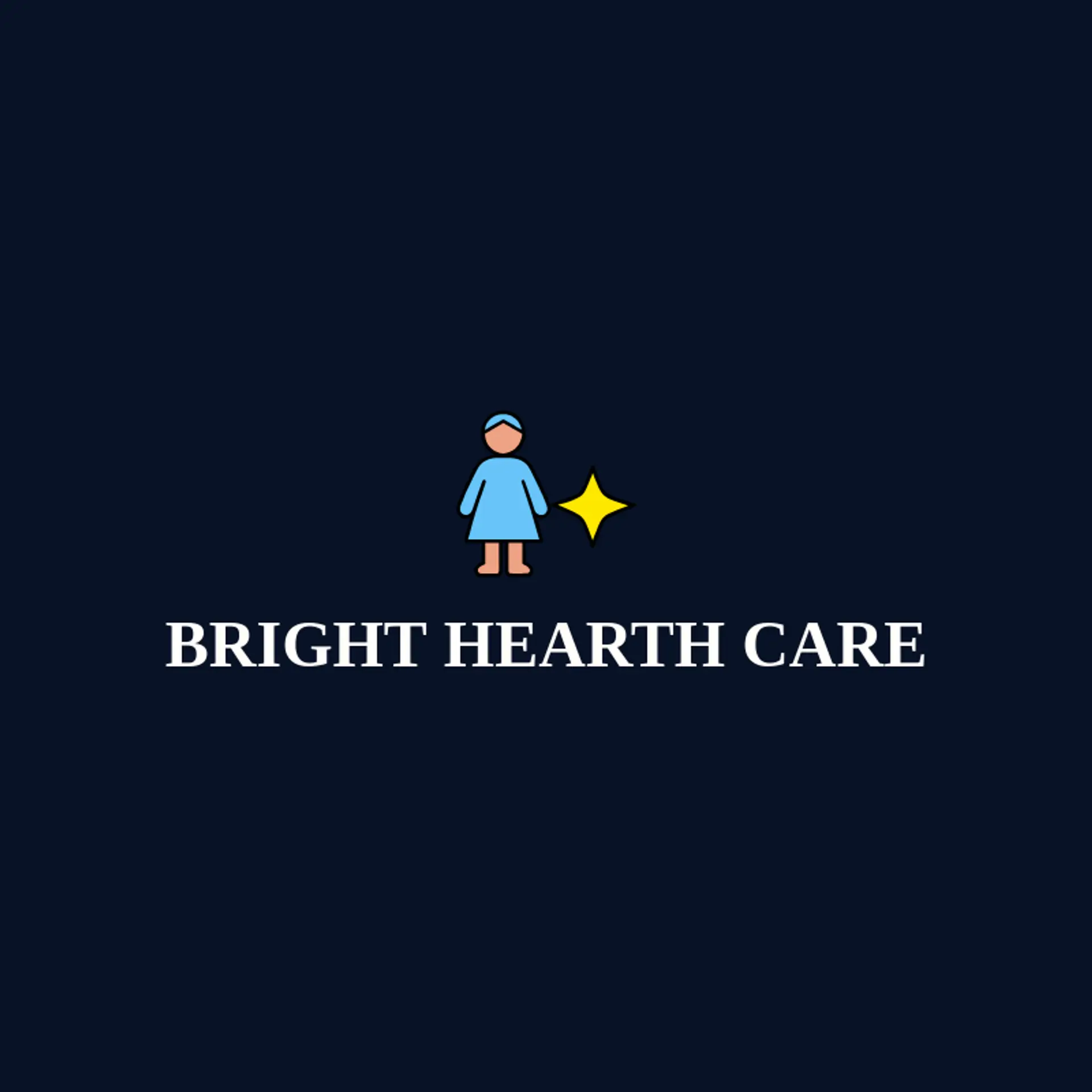 Bright Hearth Care logo for housekeeping