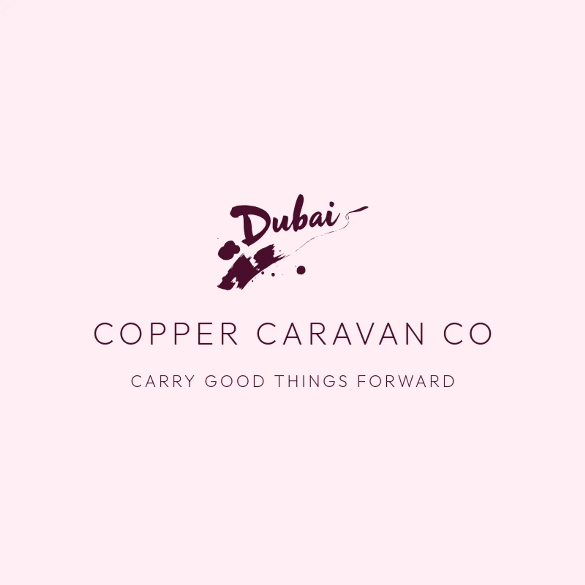 Copper Caravan Co logo for dubai