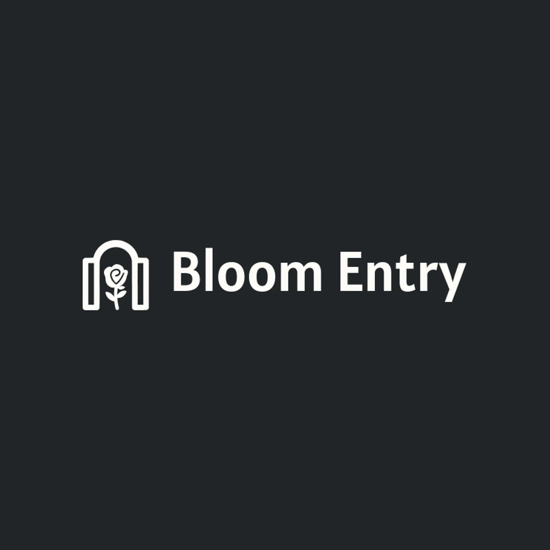 Bloom Entry logo for rose