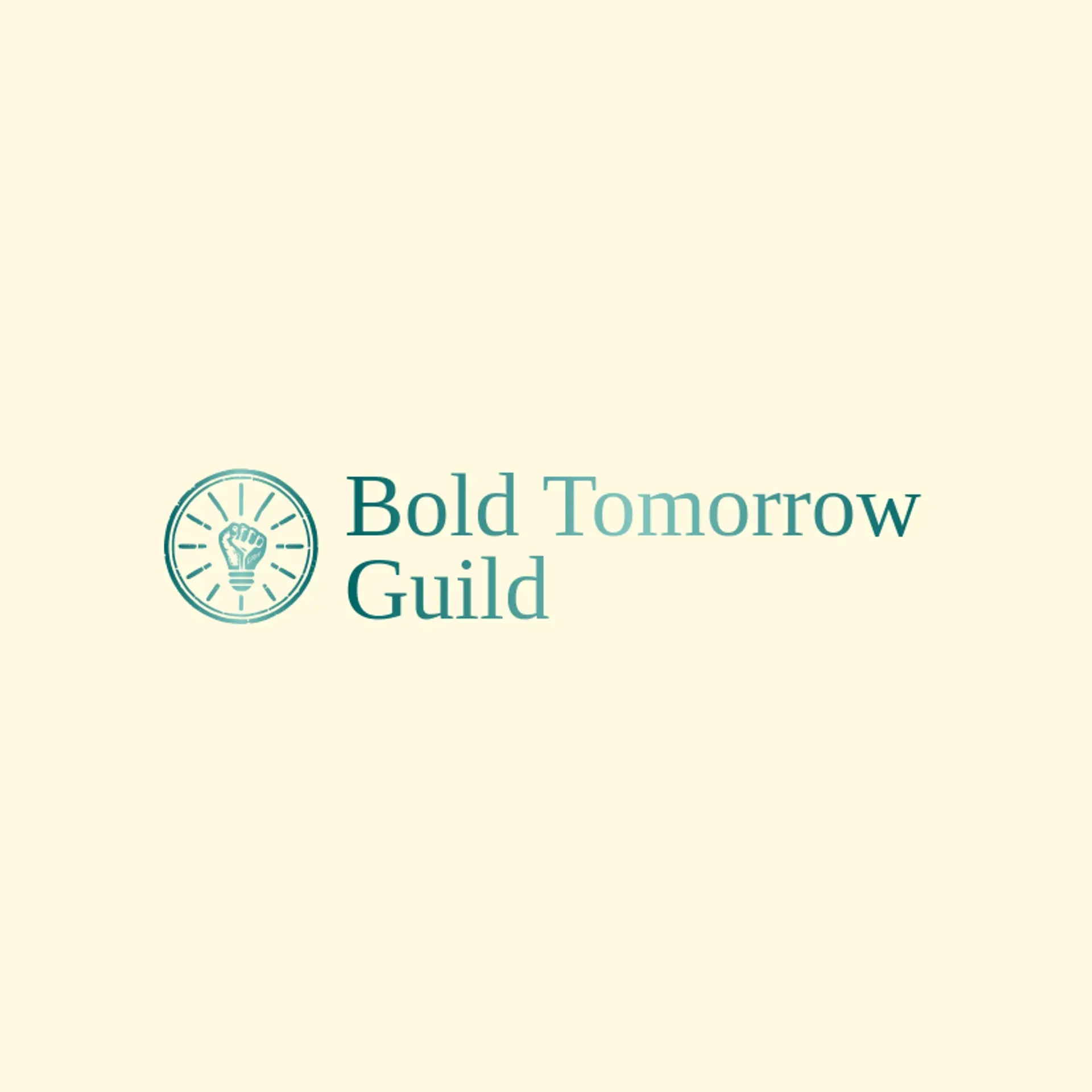 Bold Tomorrow Guild logo for revolution