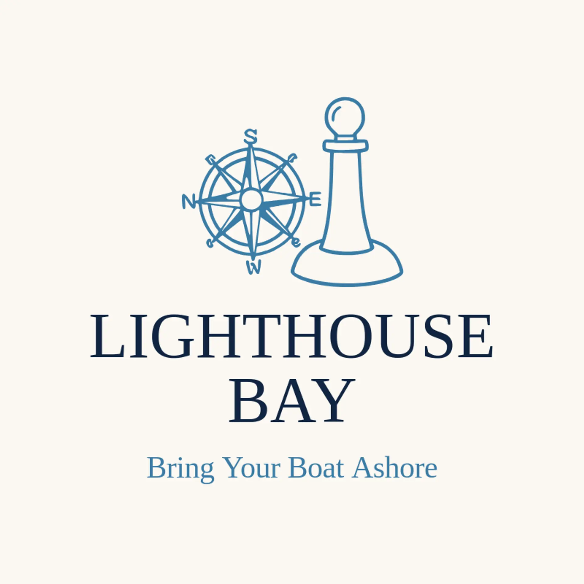 Lighthouse Bay logo for marina