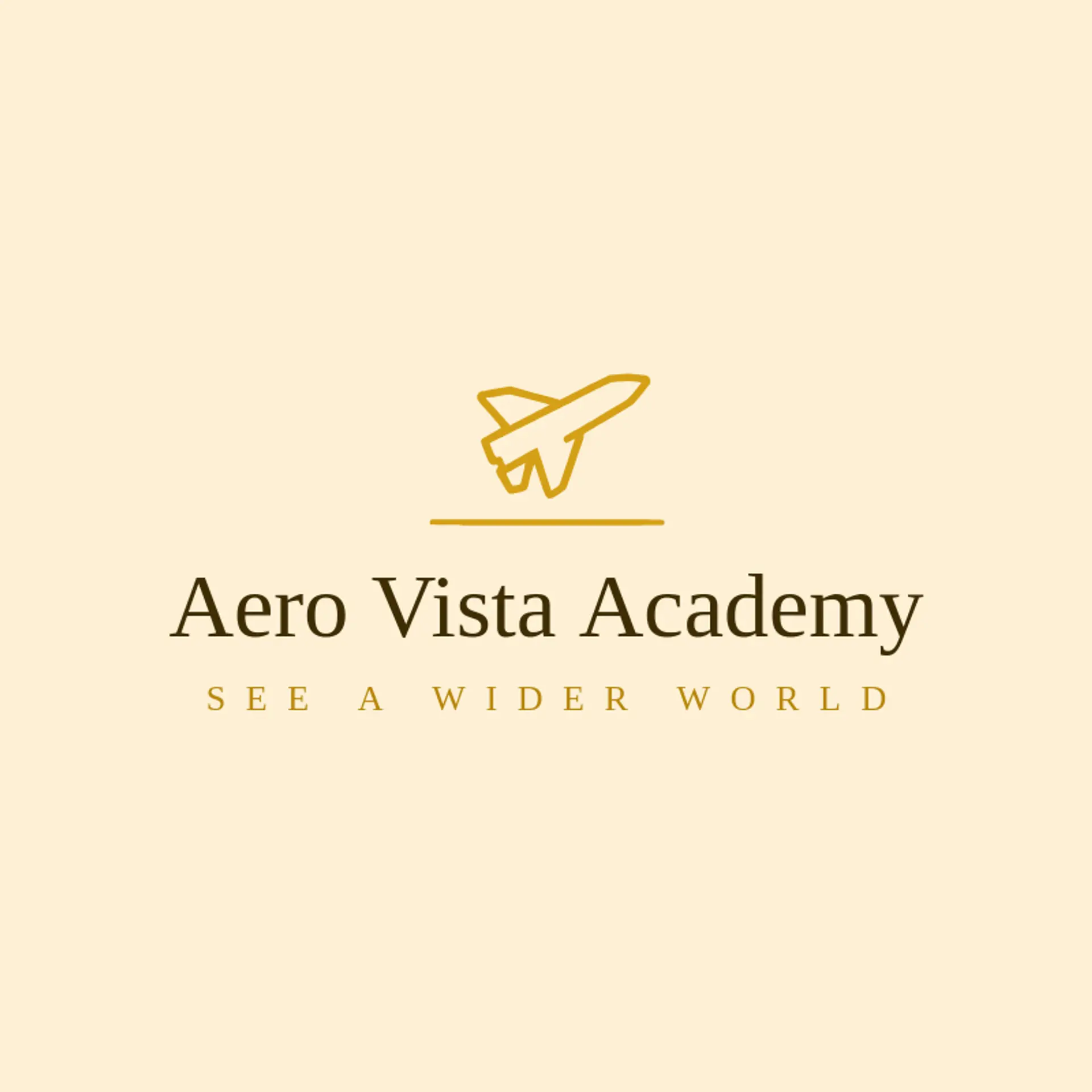 Aero Vista Academy logo for airforce
