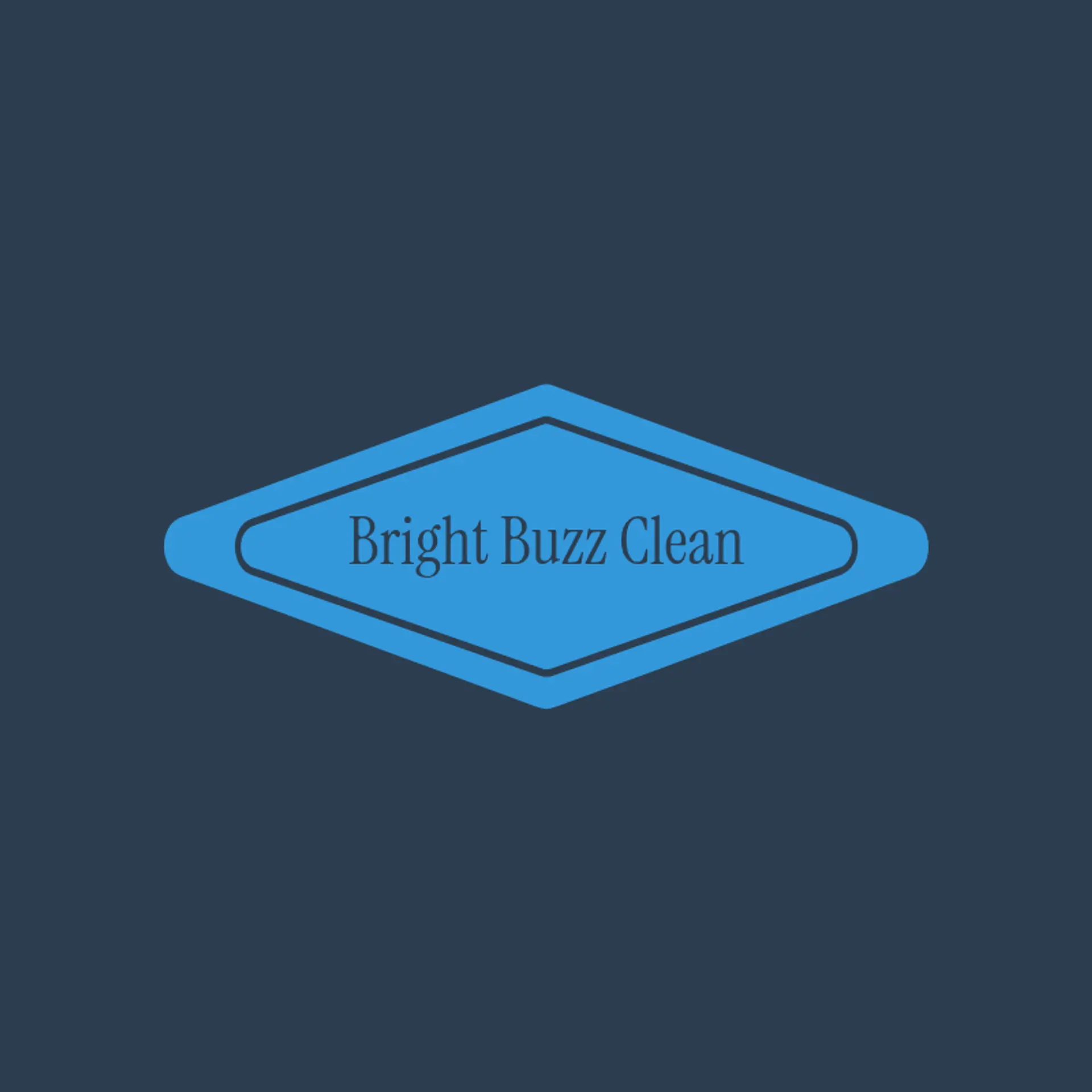 Bright Buzz Clean logo for cleaning