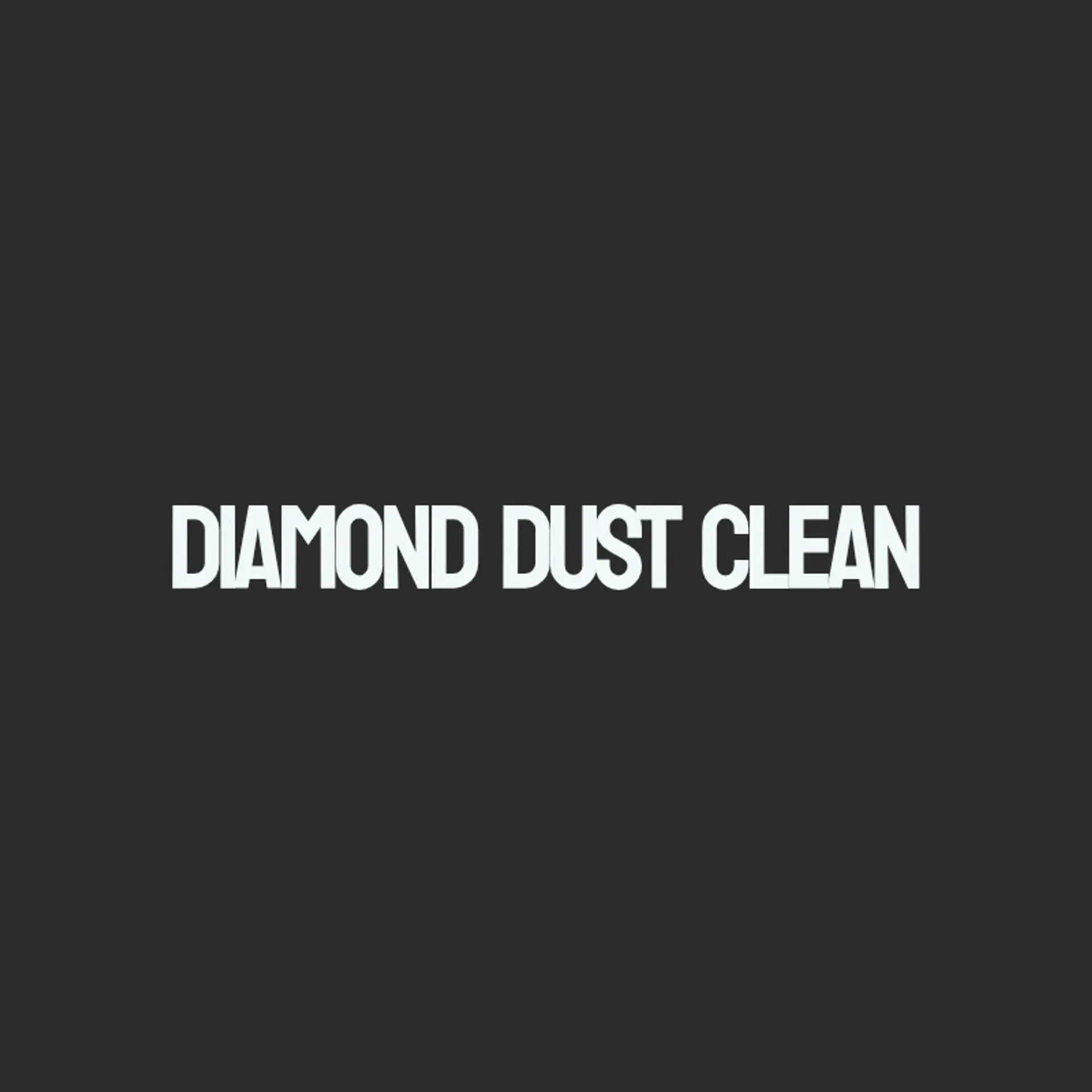 Diamond Dust Clean logo for cleaning company