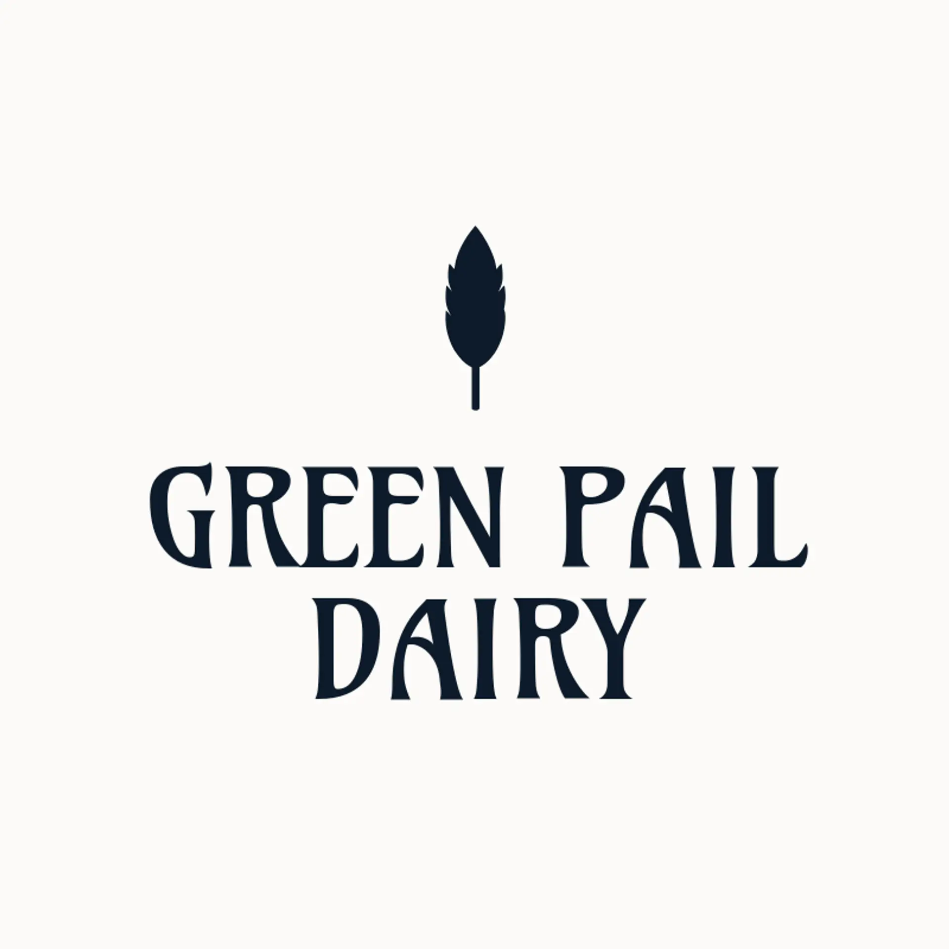 Green Pail Dairy logo for milk