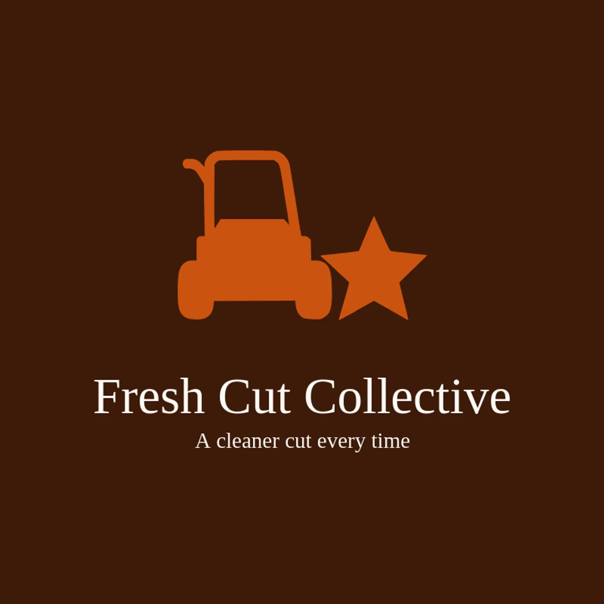 Fresh Cut Collective logo for lawncare