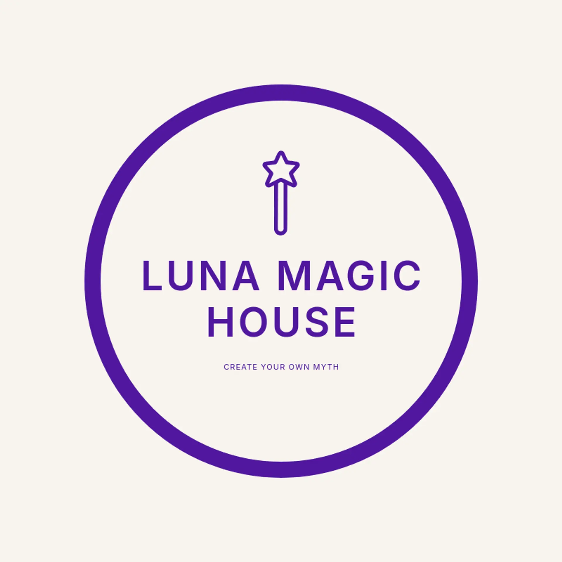 Luna Magic House logo for anime character
