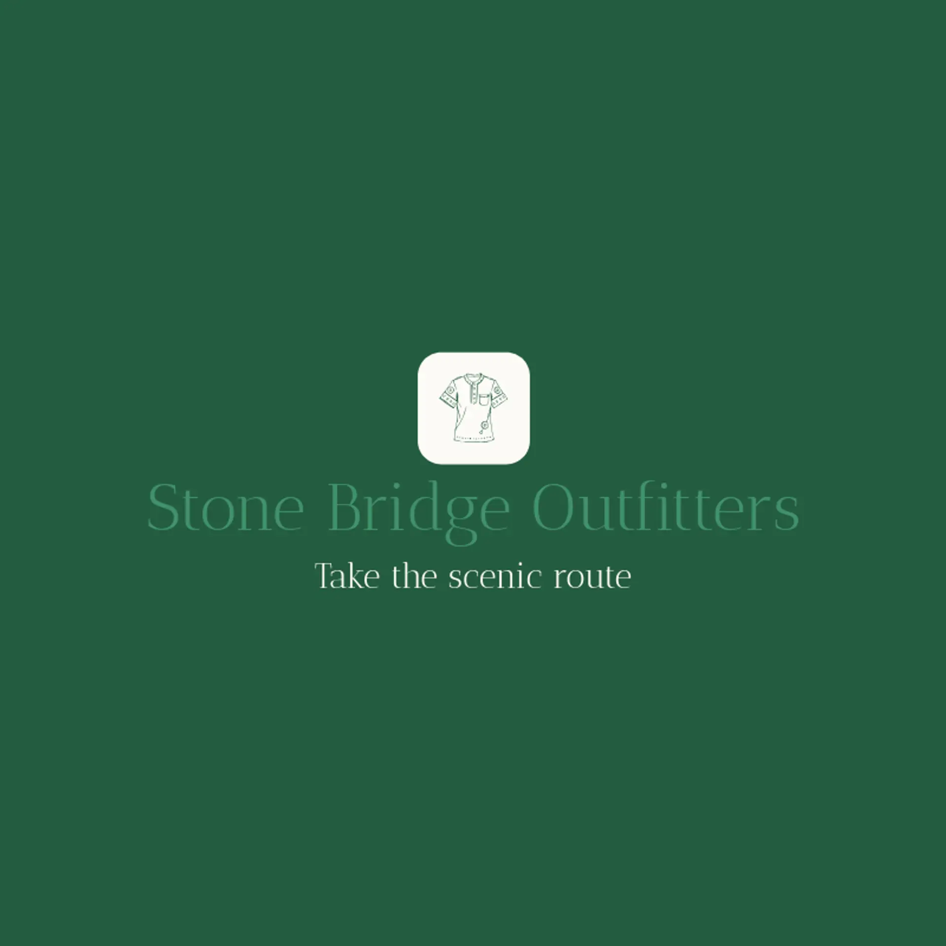 Stone Bridge Outfitters logo for native