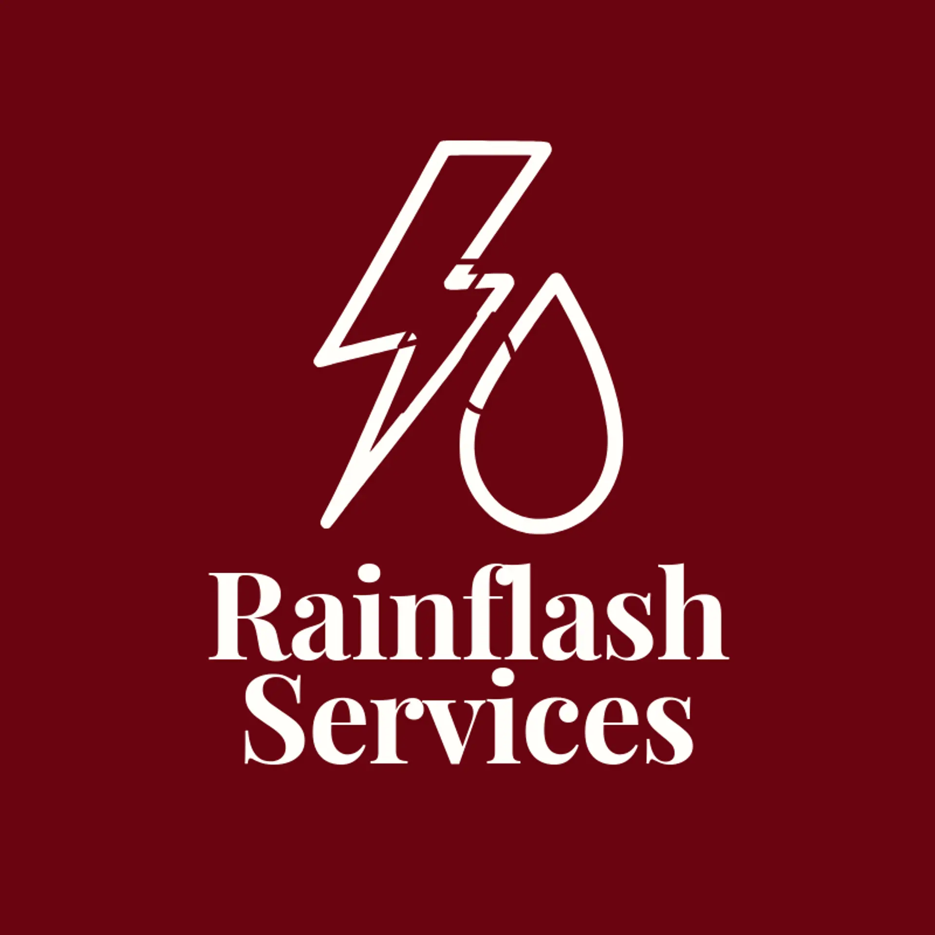 Rainflash Services logo for lightning