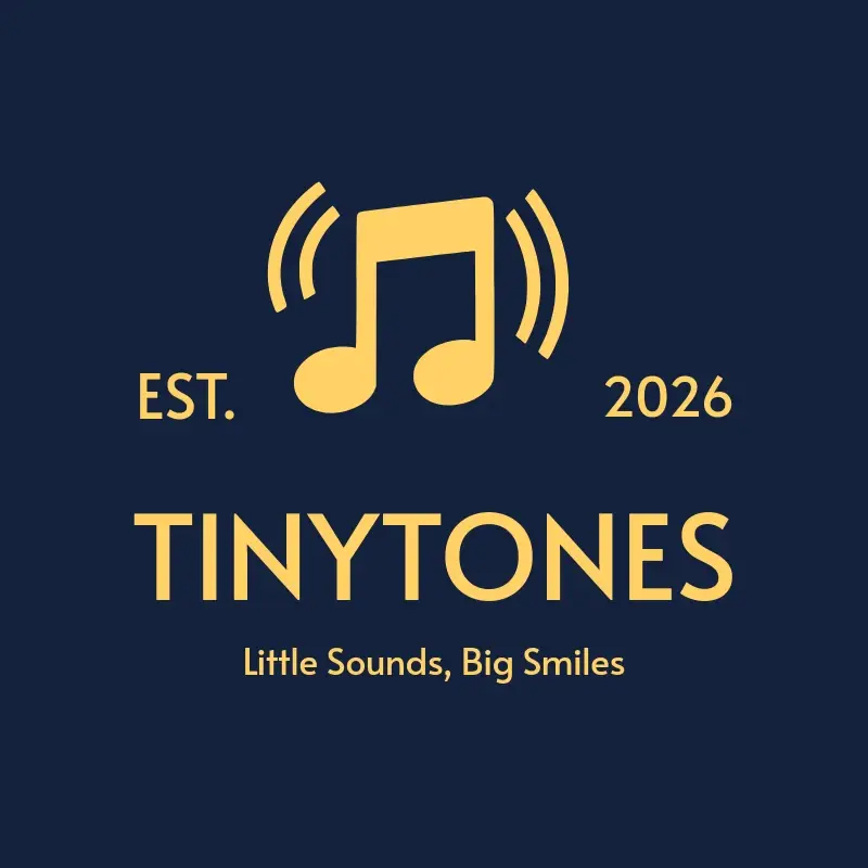 The song name TinyTones as a branded logo with a single color icon