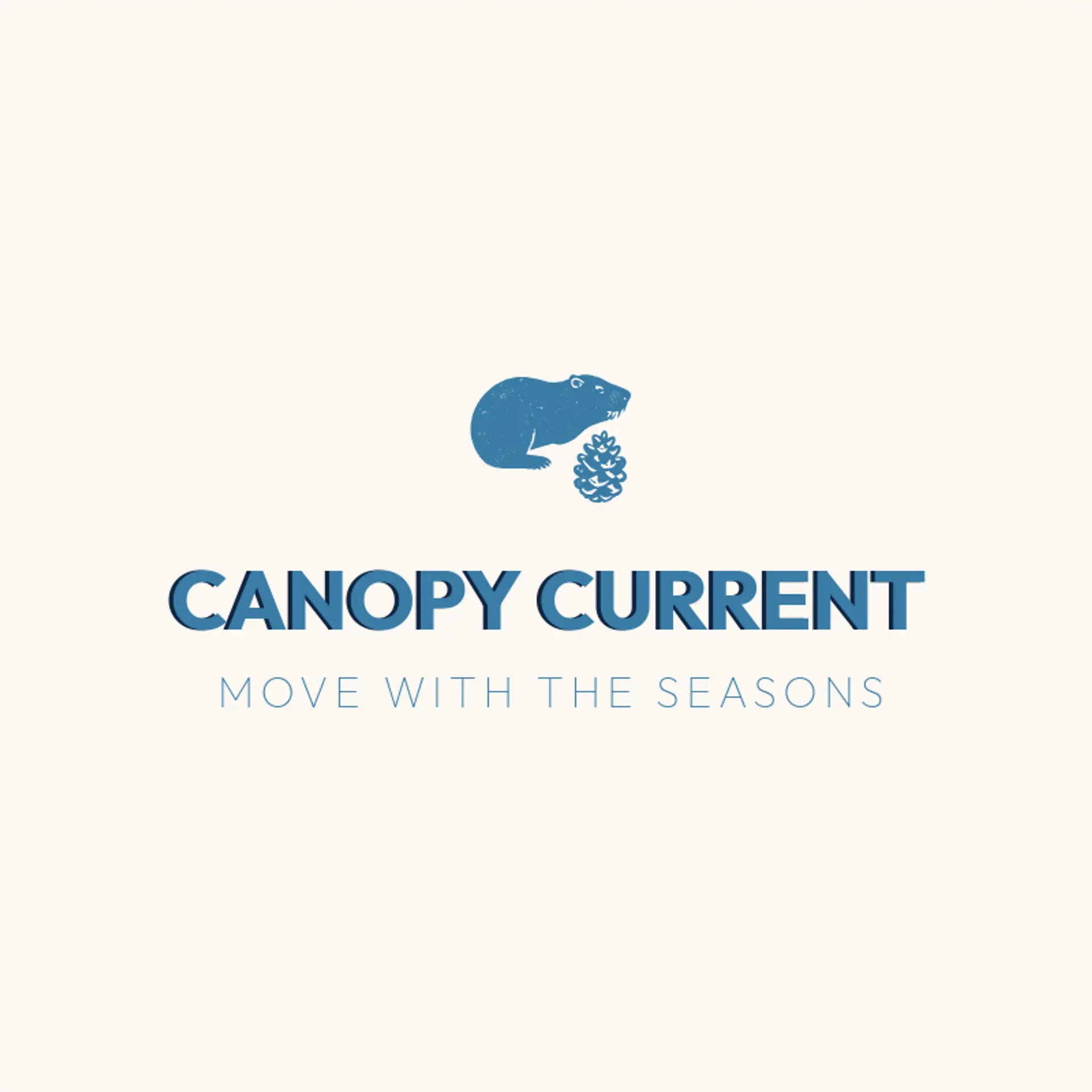 Canopy Current logo for beaver