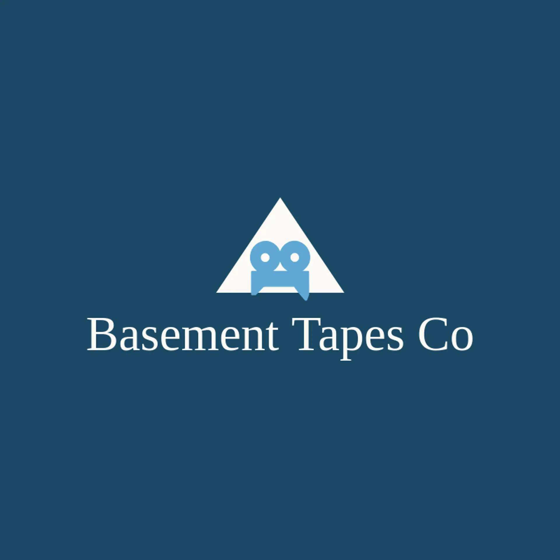 Basement Tapes Co logo for rock band