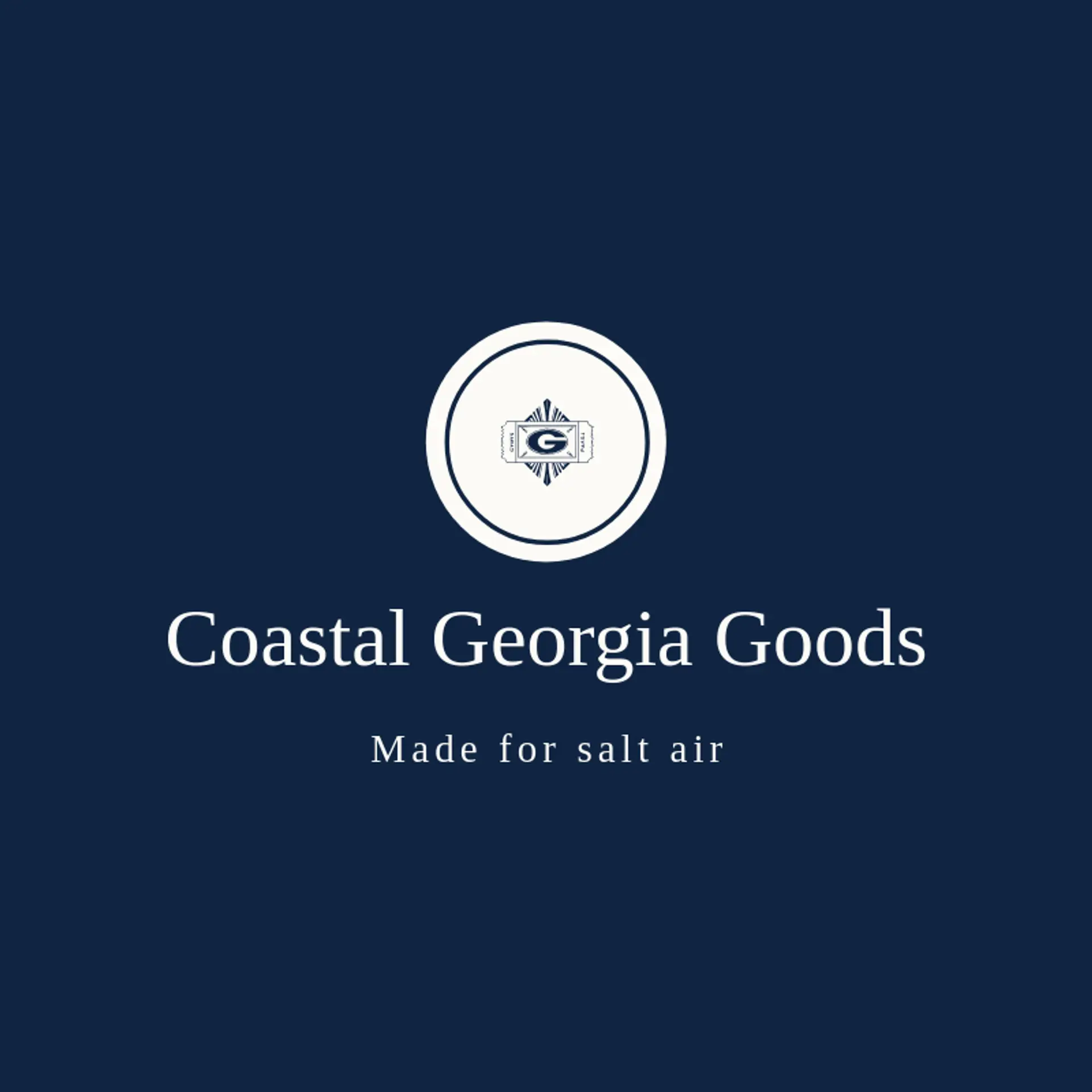 Coastal Georgia Goods logo for georgia