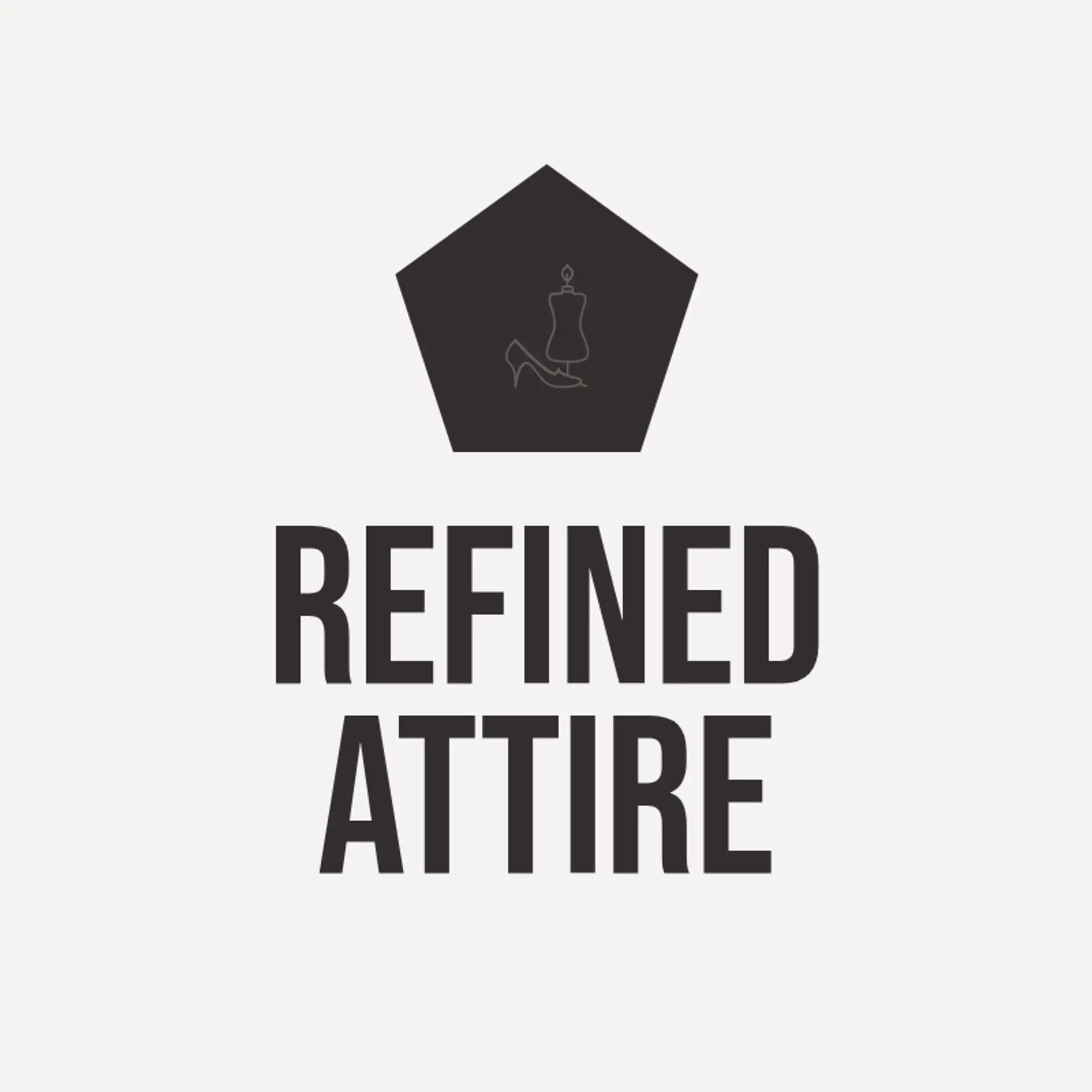 Refined Attire logo for classic fashion