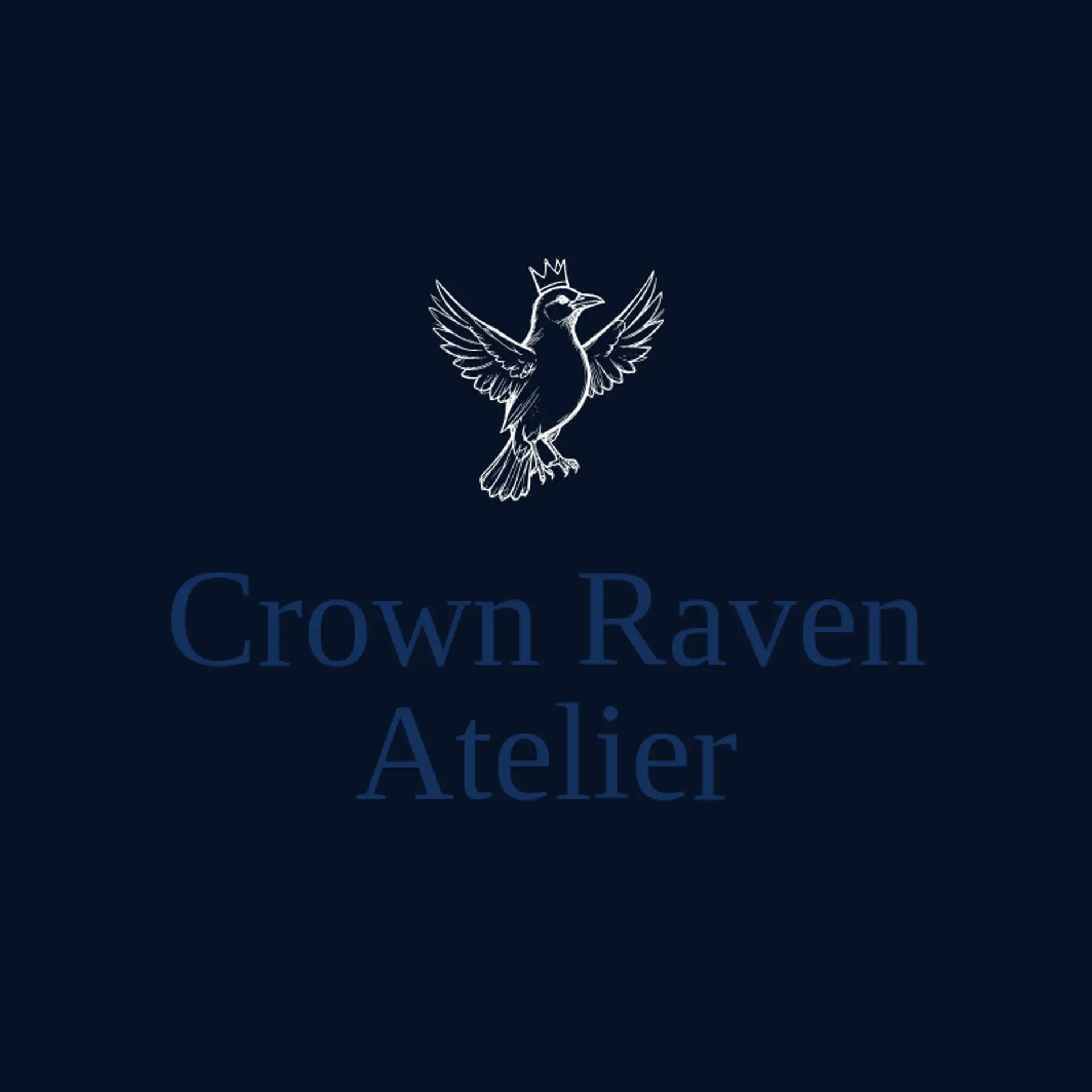 Crown Raven Atelier logo for raven