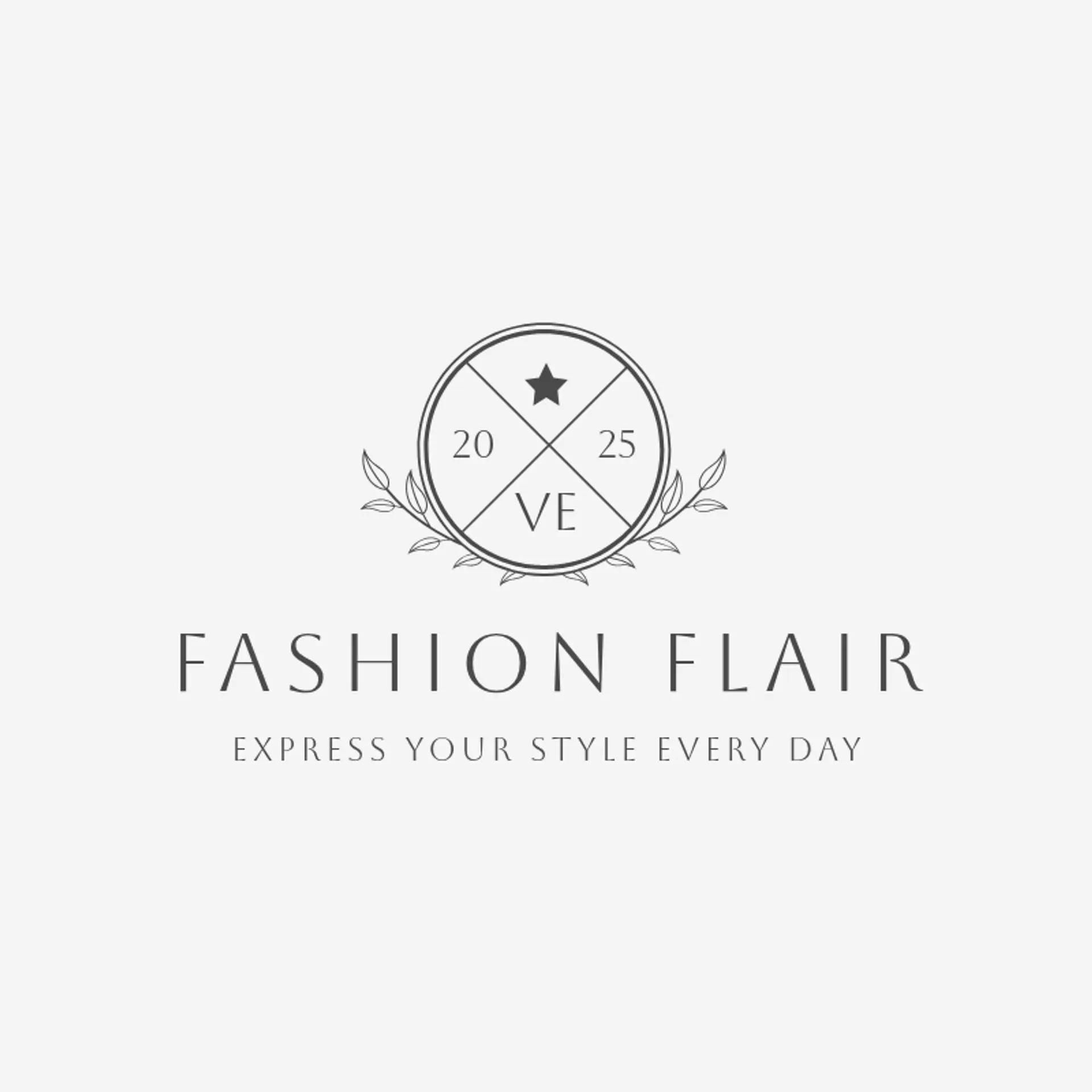 Fashion Flair logo for fashion store