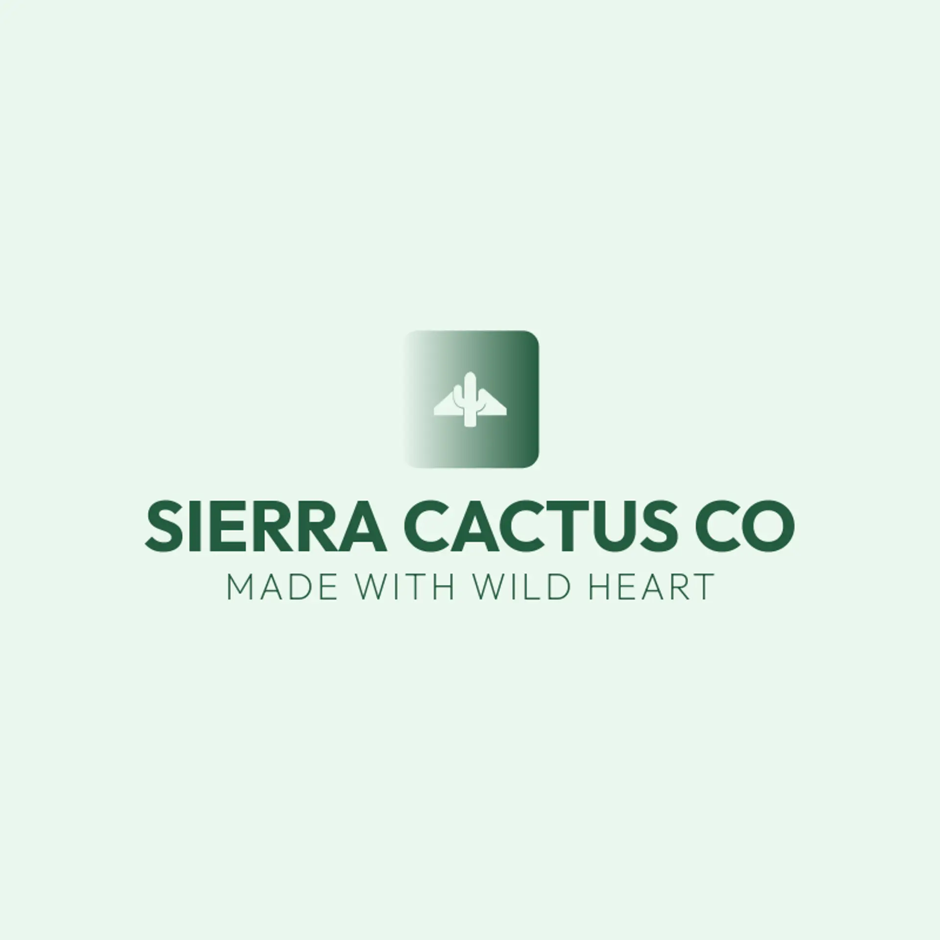 Sierra Cactus Co logo for mexican