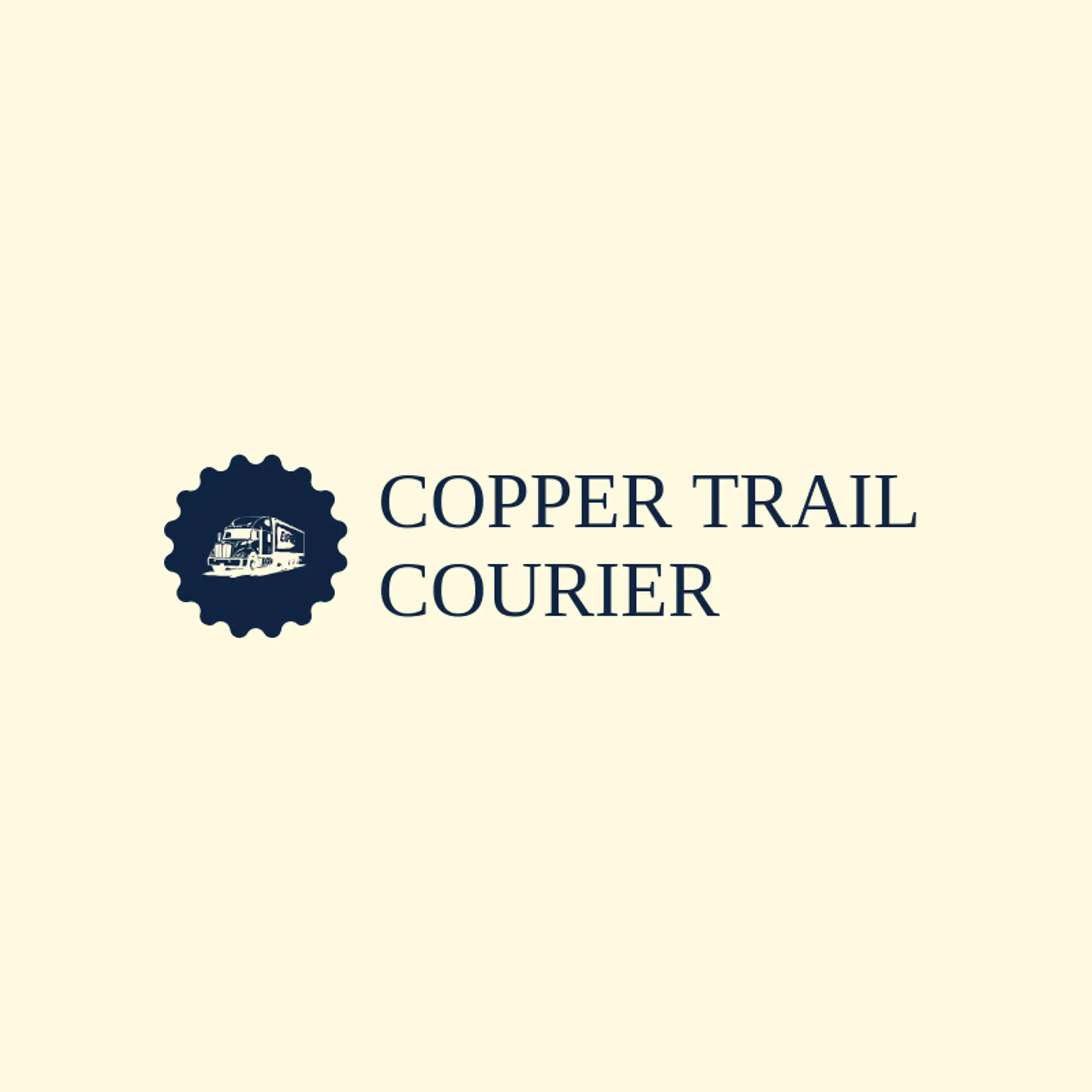 Copper Trail Courier logo for express