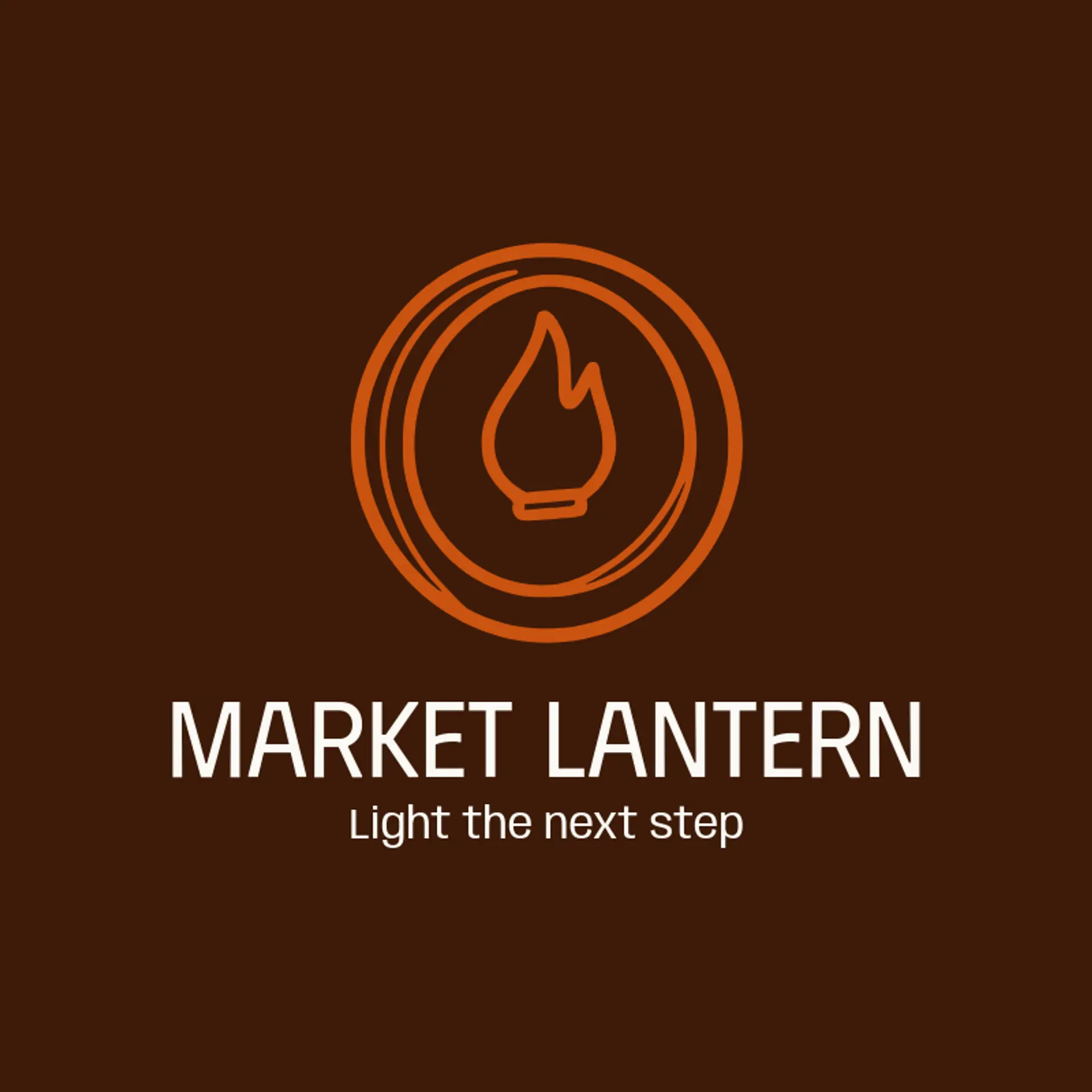 Market Lantern logo for money