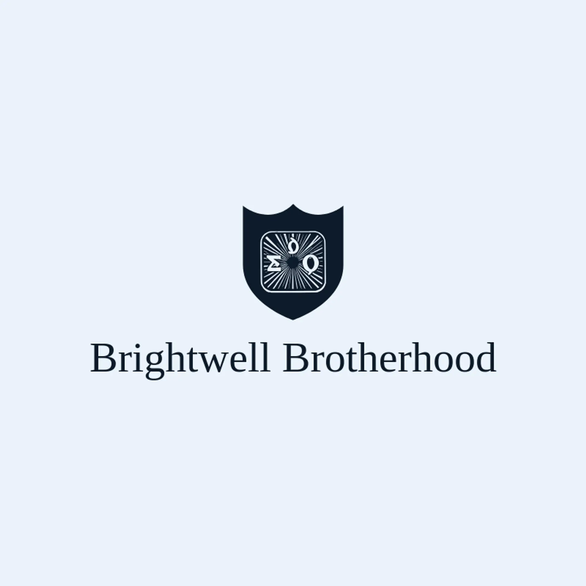 Brightwell Brotherhood logo for fraternity