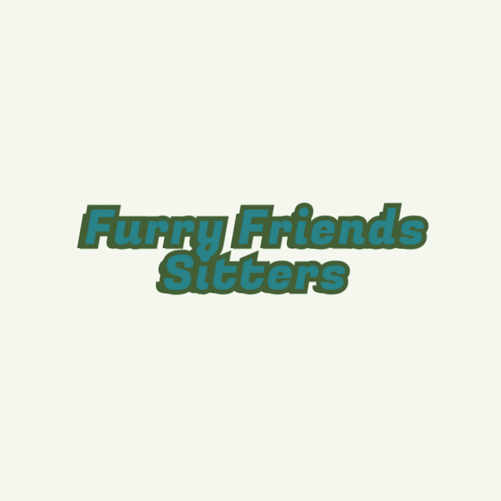 Furry Friends Pet Care logo for pet sitting