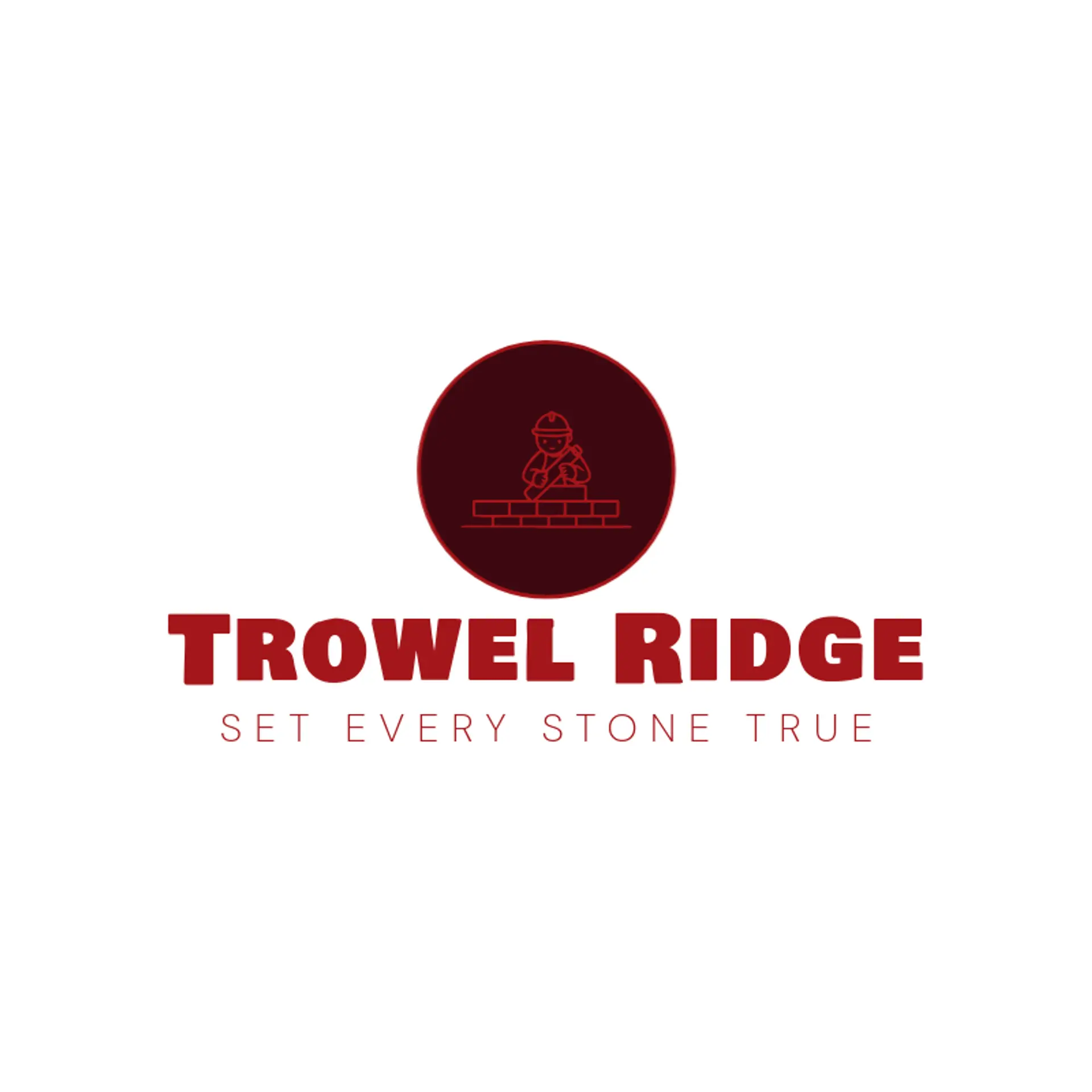 Trowel Ridge logo for mason
