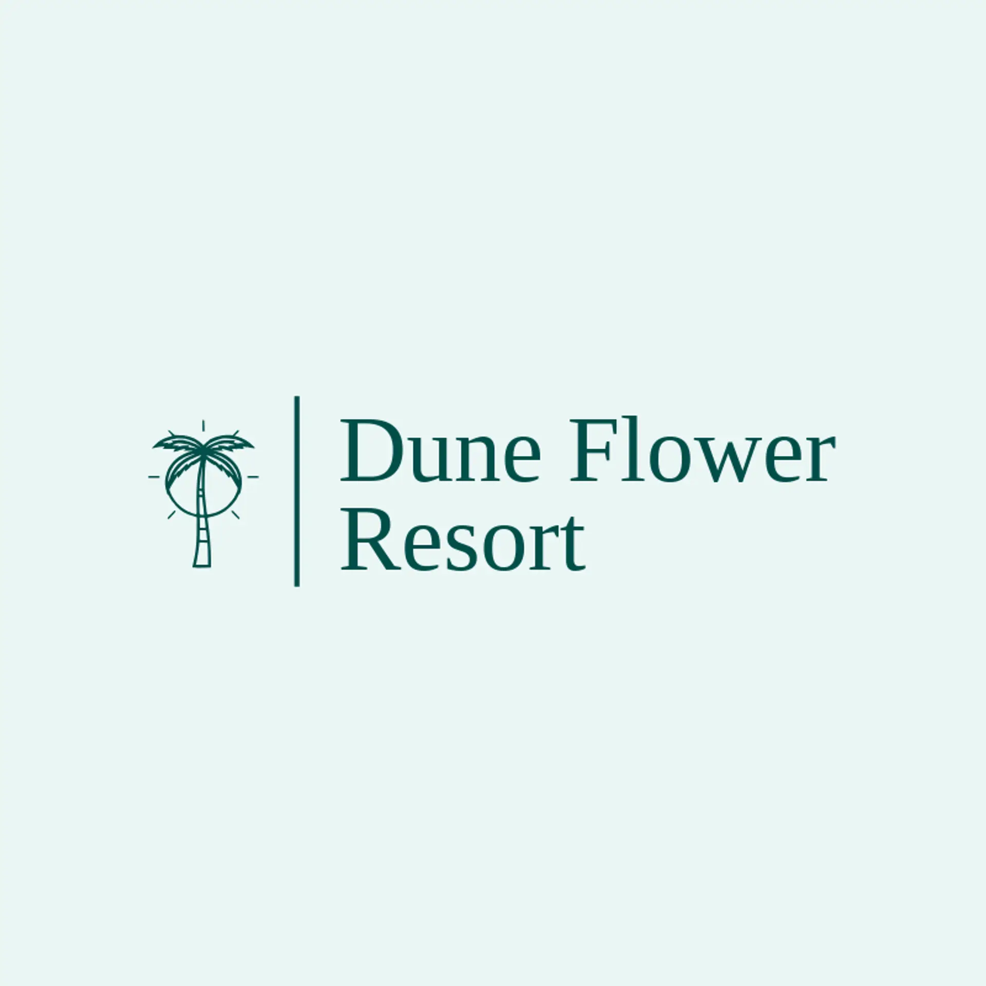 Dune Flower Resort logo for oasis