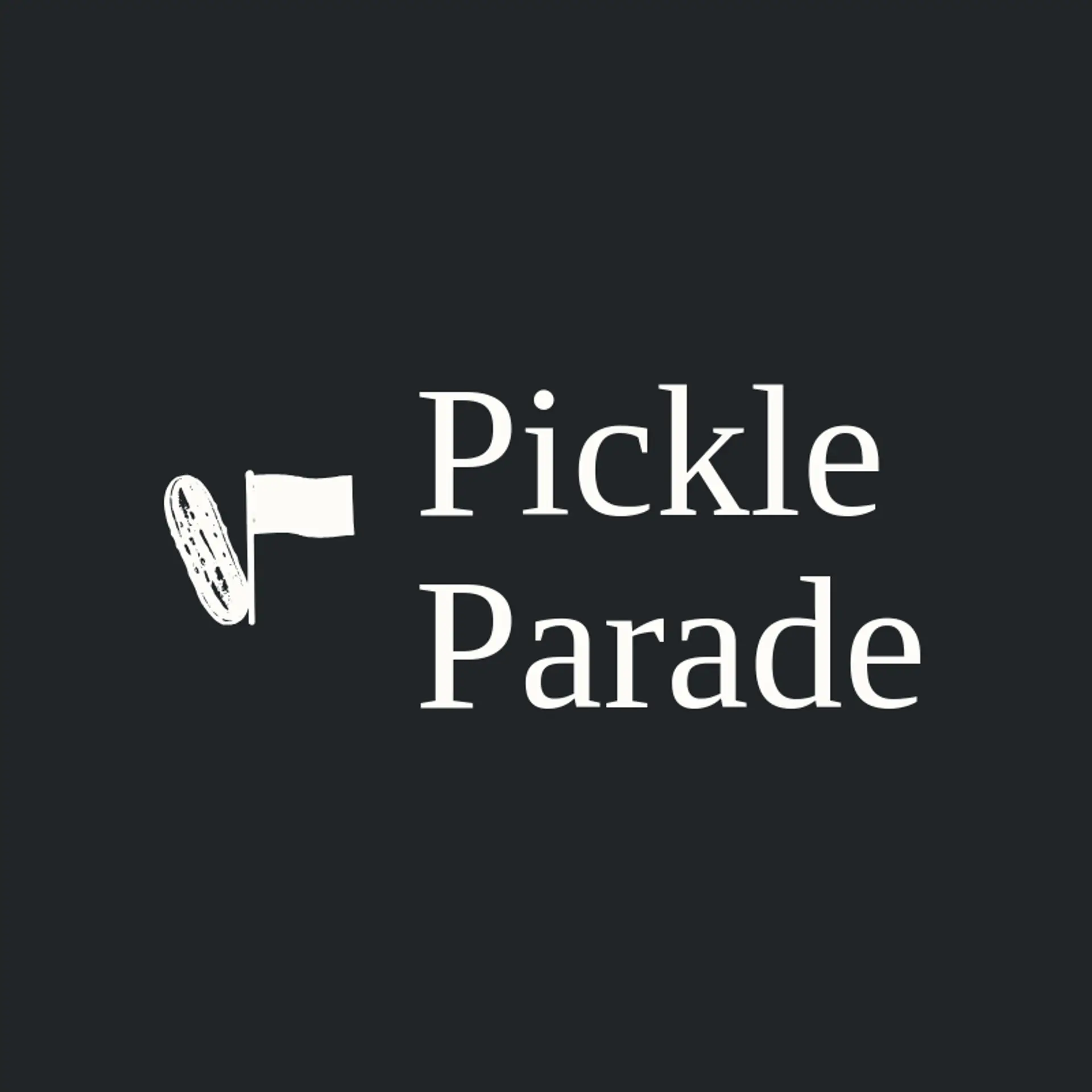 Pickle Parade logo for pickle