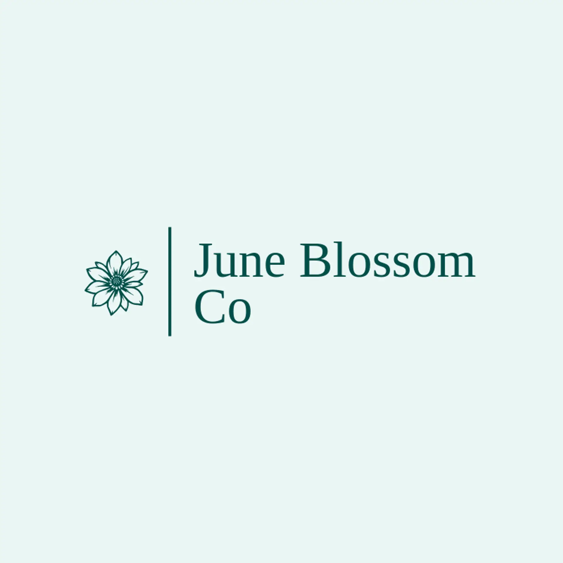 June Blossom Co logo for bloom