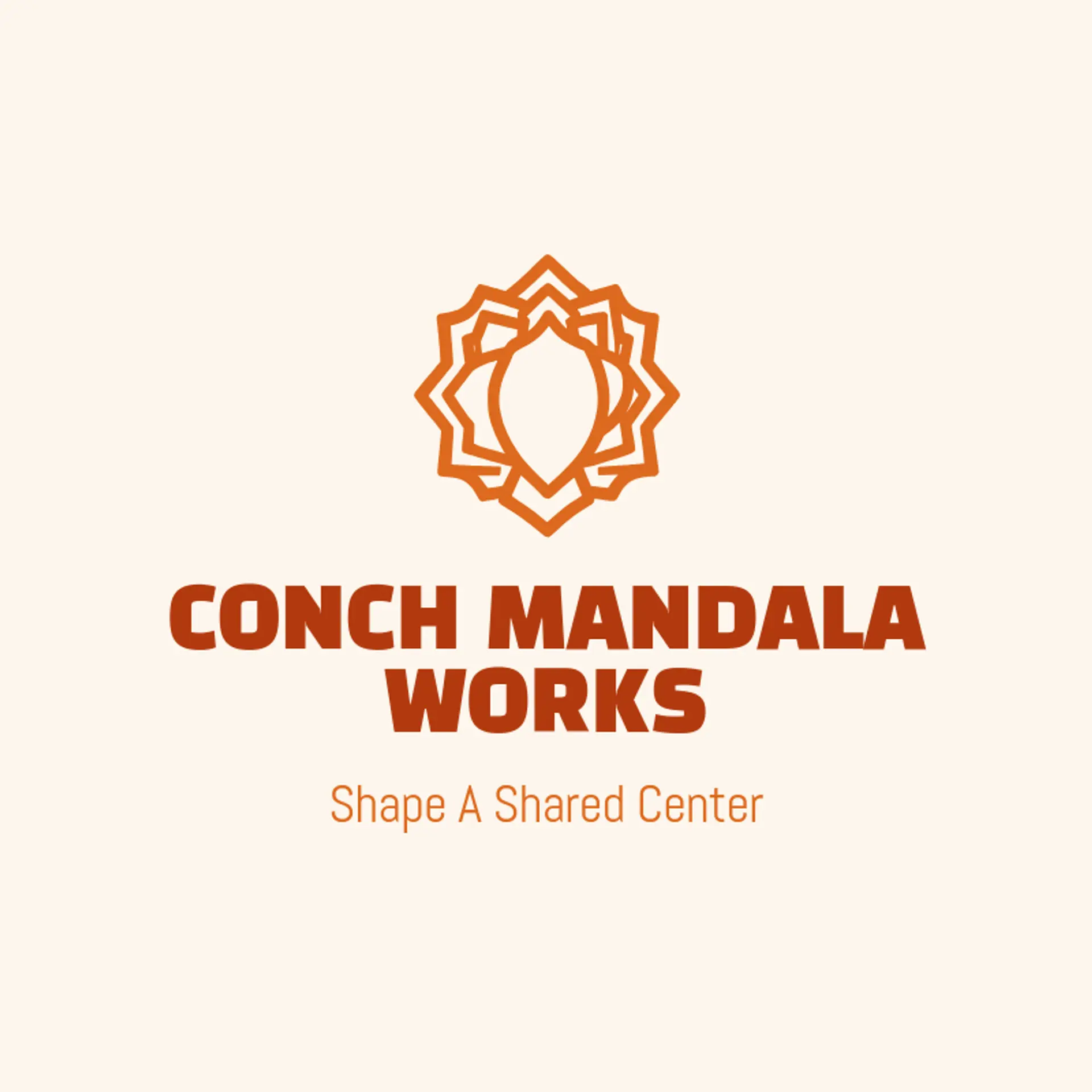 Conch Mandala Works logo for hindu