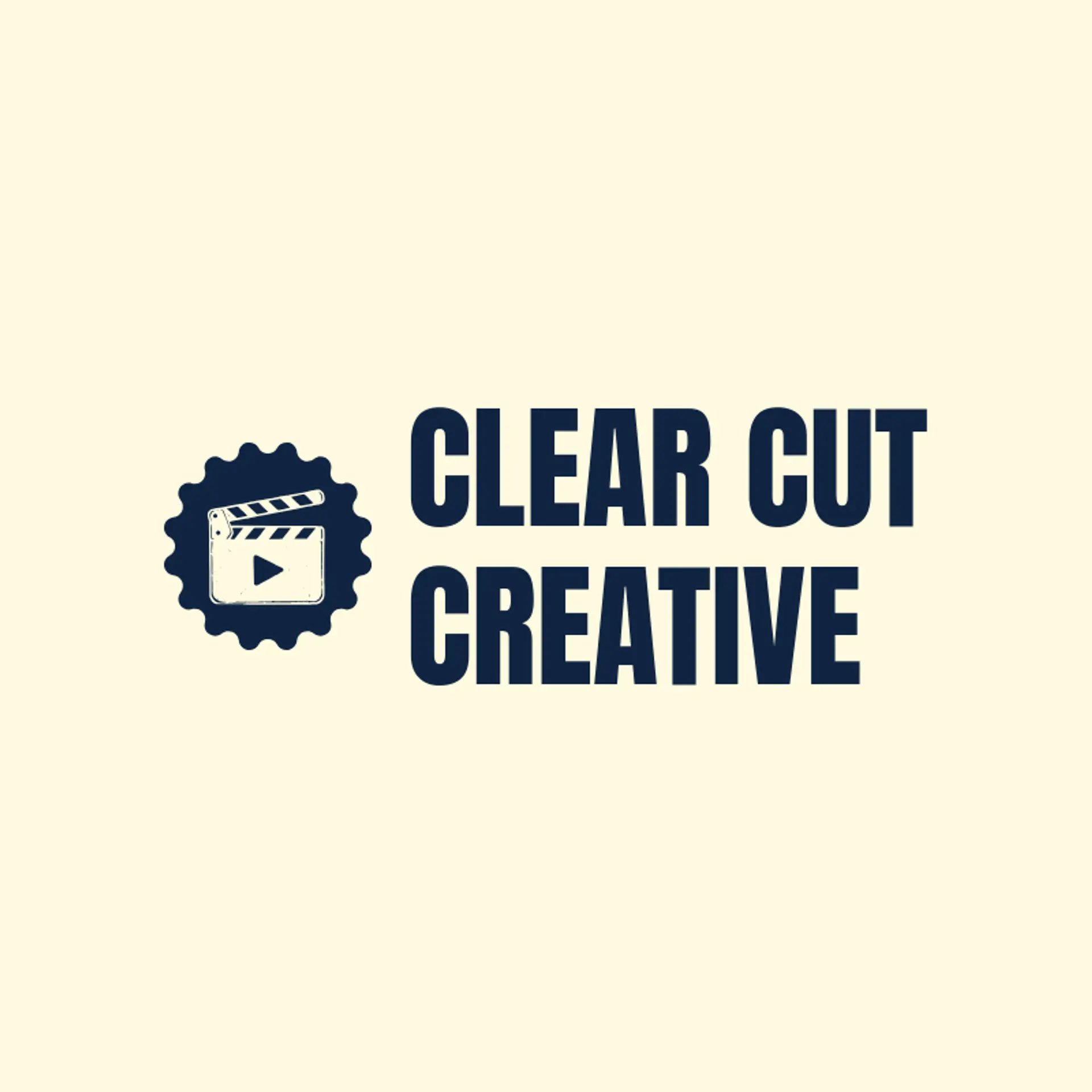 Clear Cut Creative logo for video