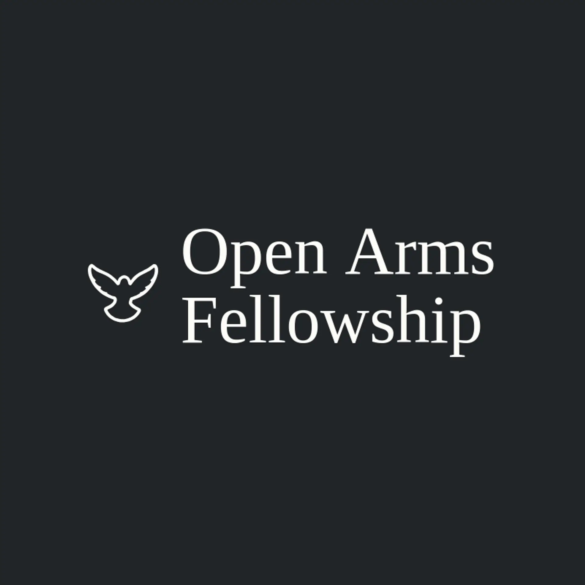 Open Arms Fellowship logo for christian
