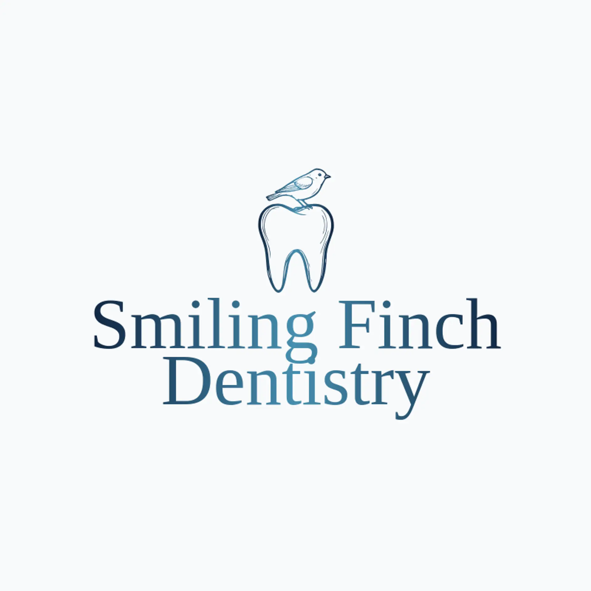 Smiling Finch Dentistry logo for dentistry
