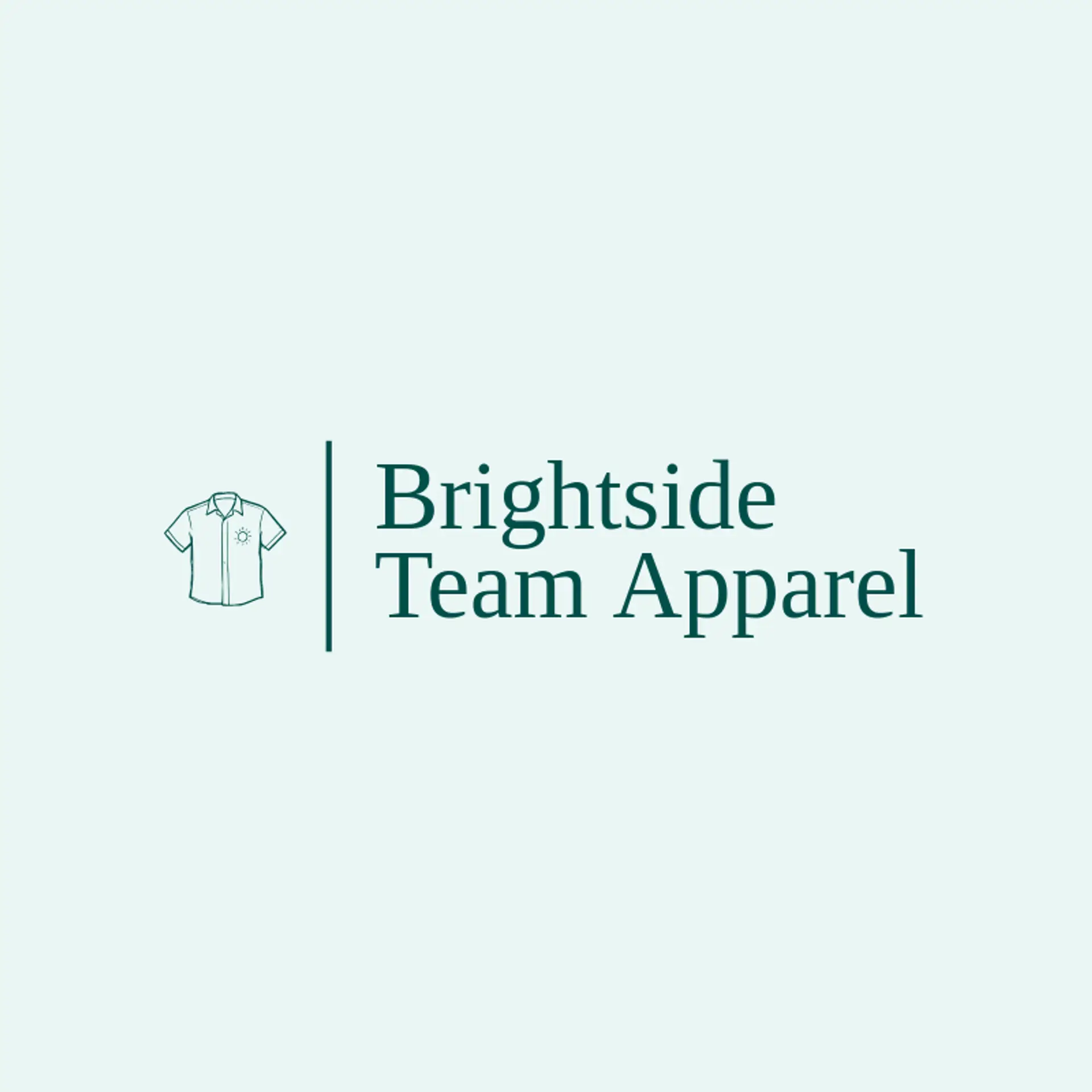 Brightside Team Apparel logo for uniform